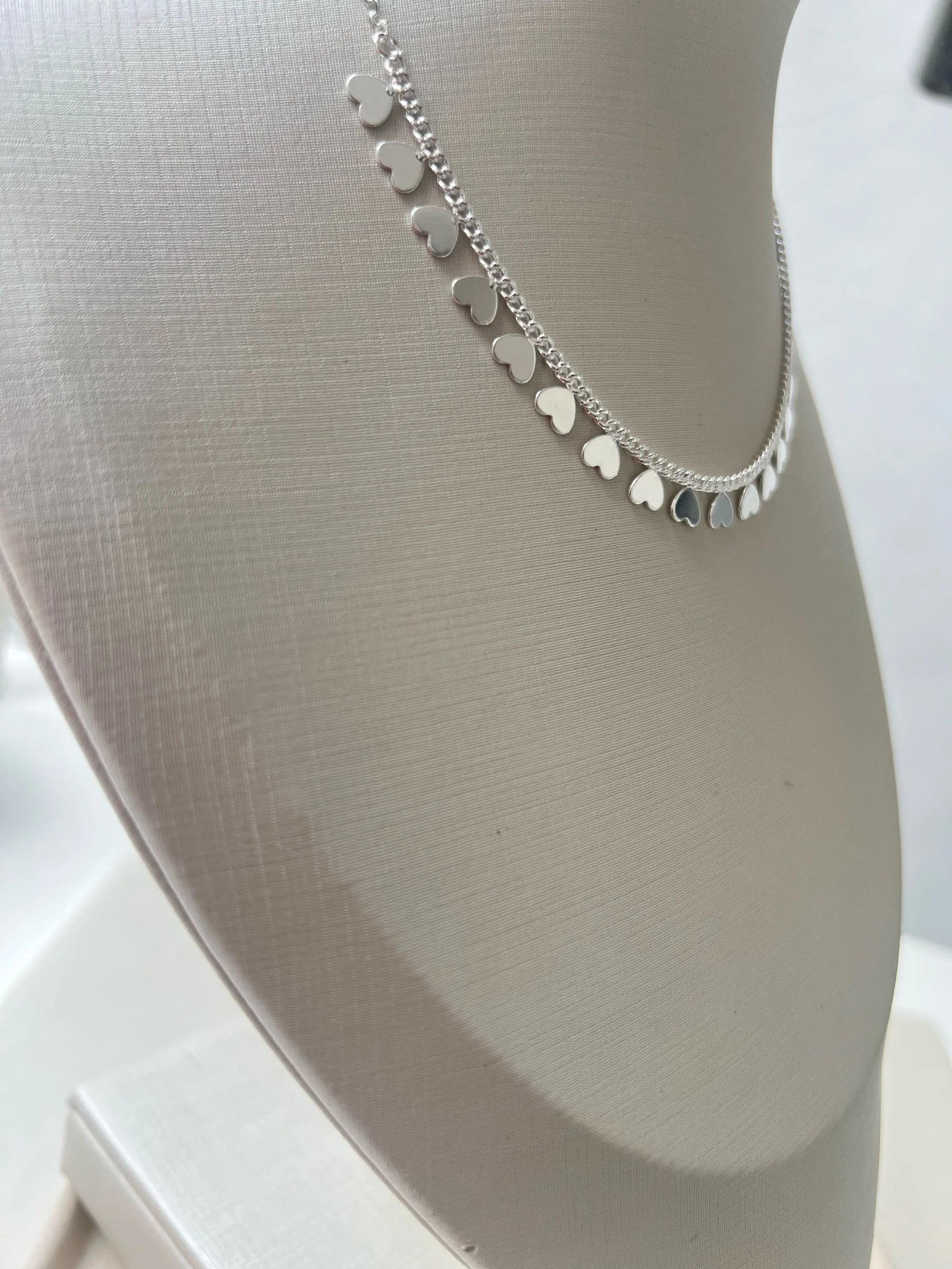 Choker modelo coração