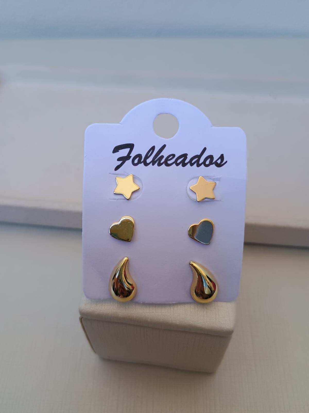 Trio de brincos