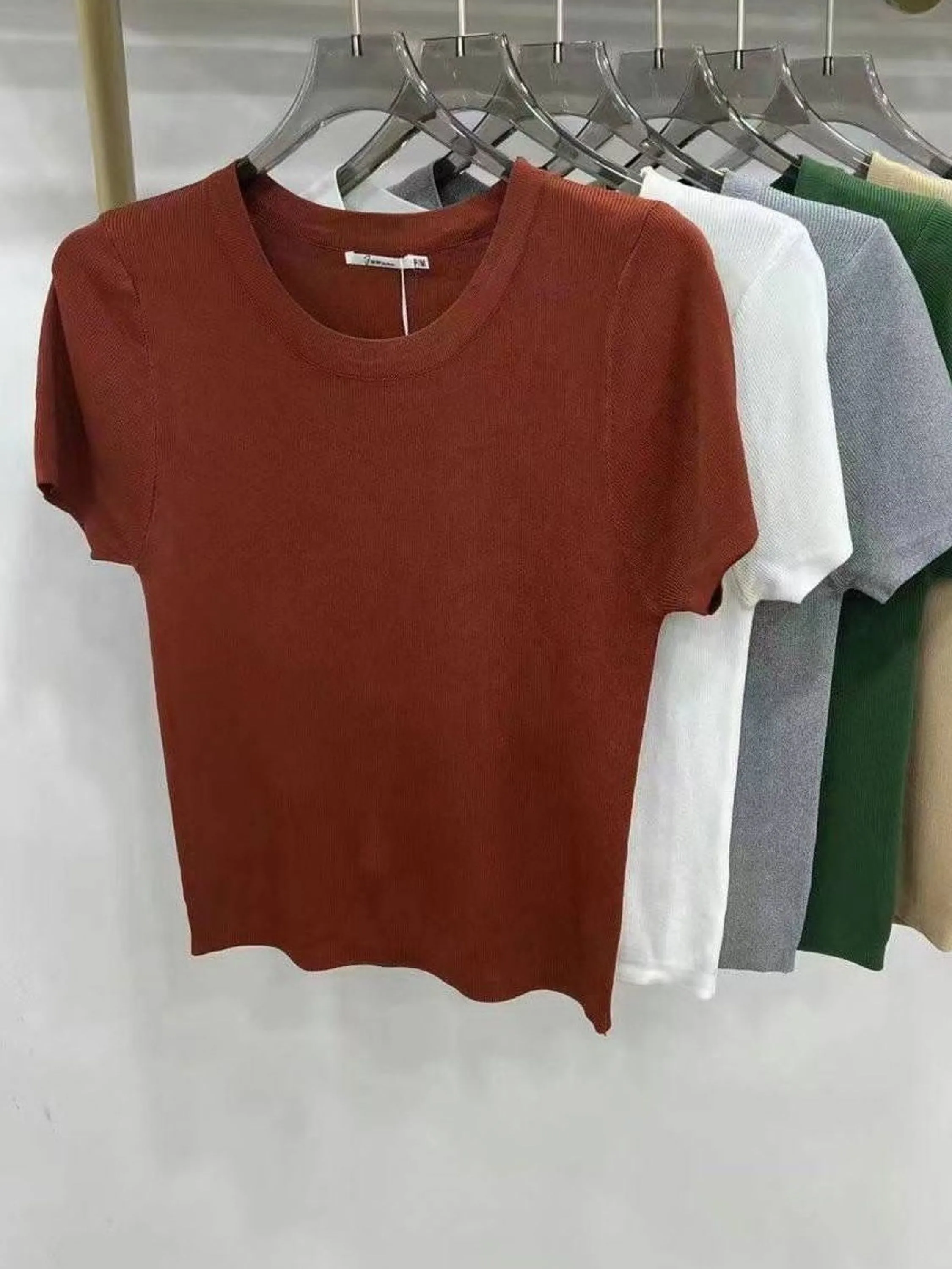 Camiseta manga curta feminina