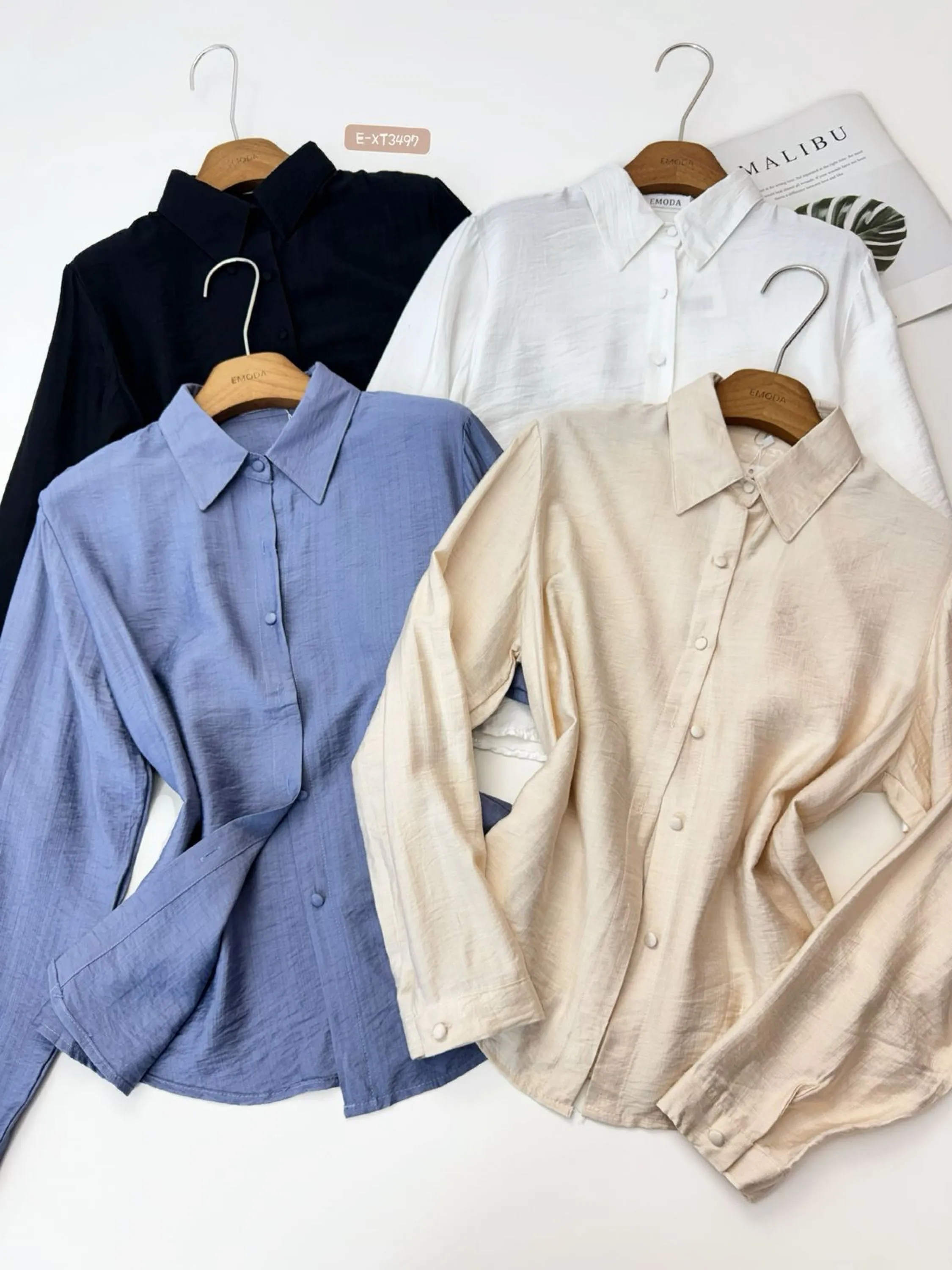 3497 camisa viscolinho