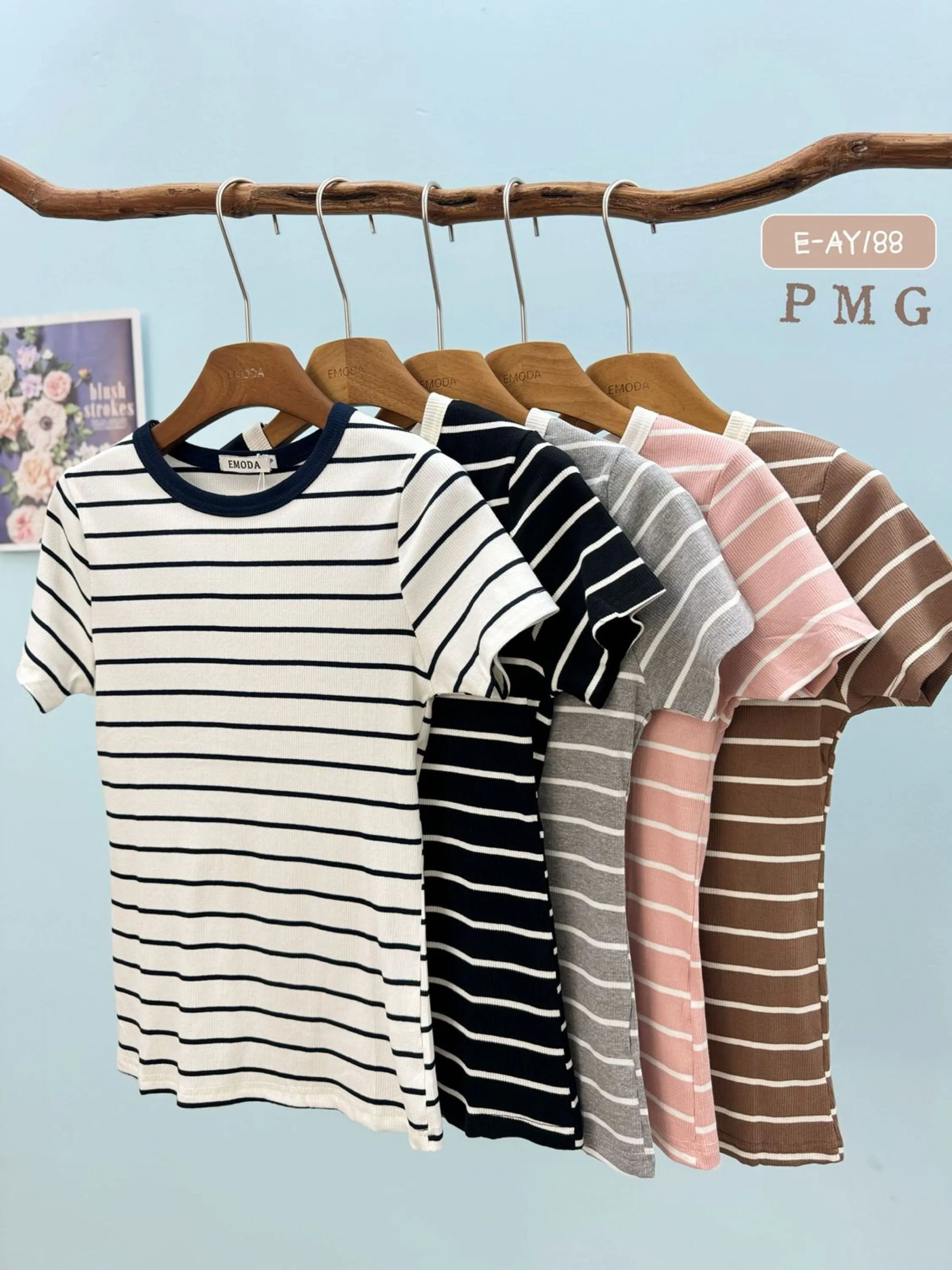 E-J022. Regata - P M G GG - algodão com brilho