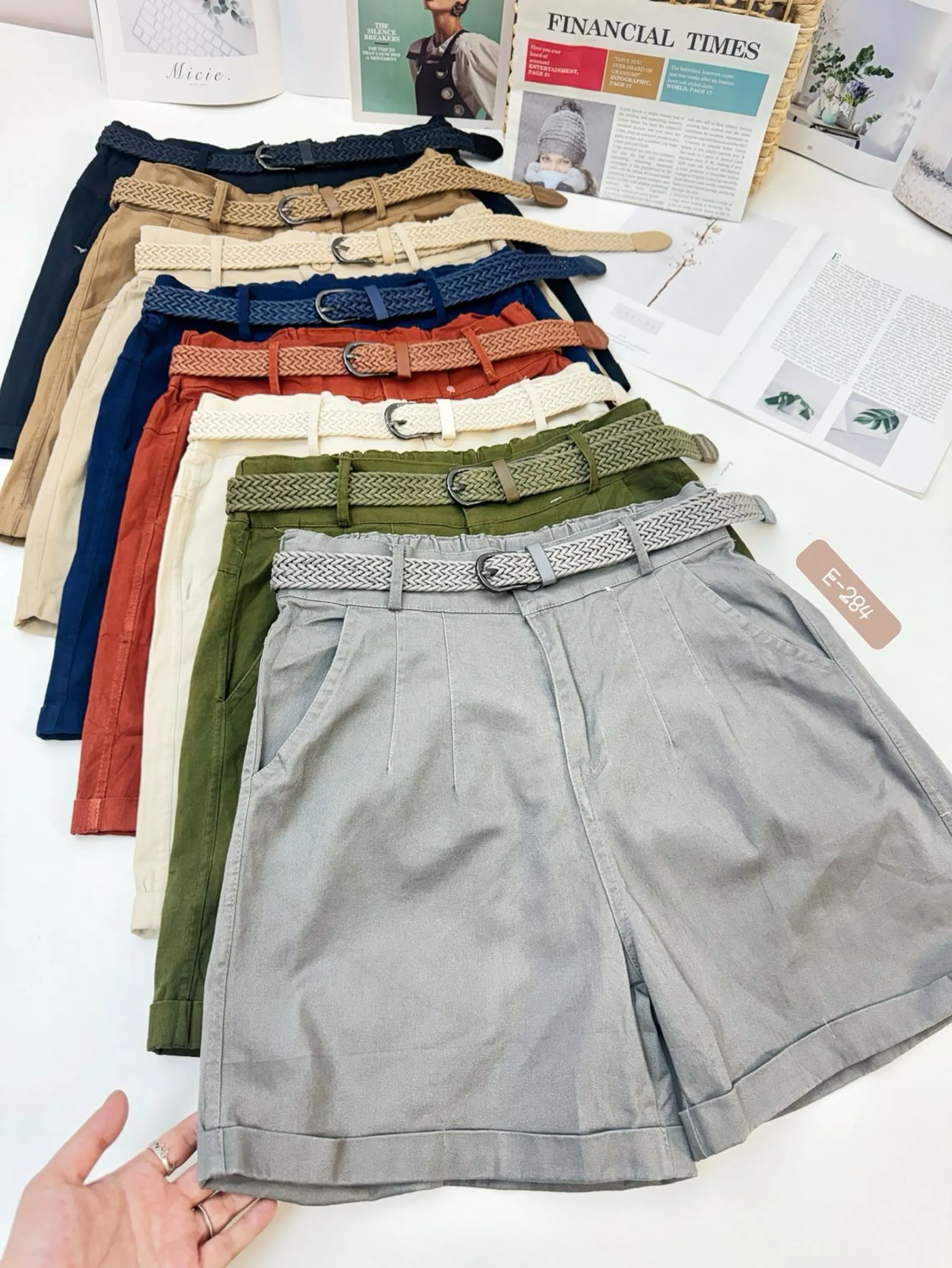 284 shorts  sarja  com elastano  importado