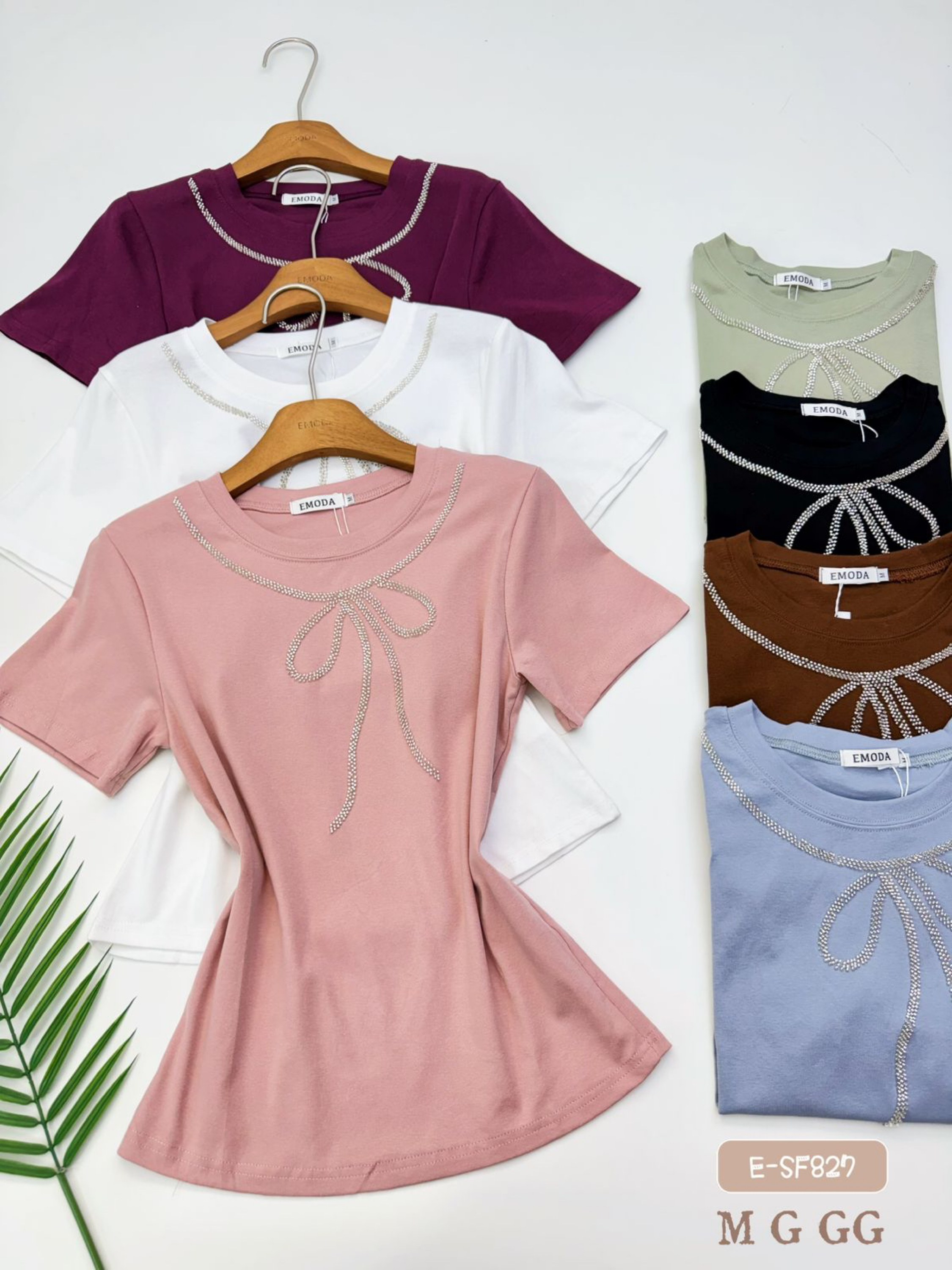 E-SF827. T-shirt - M G GG - algodão