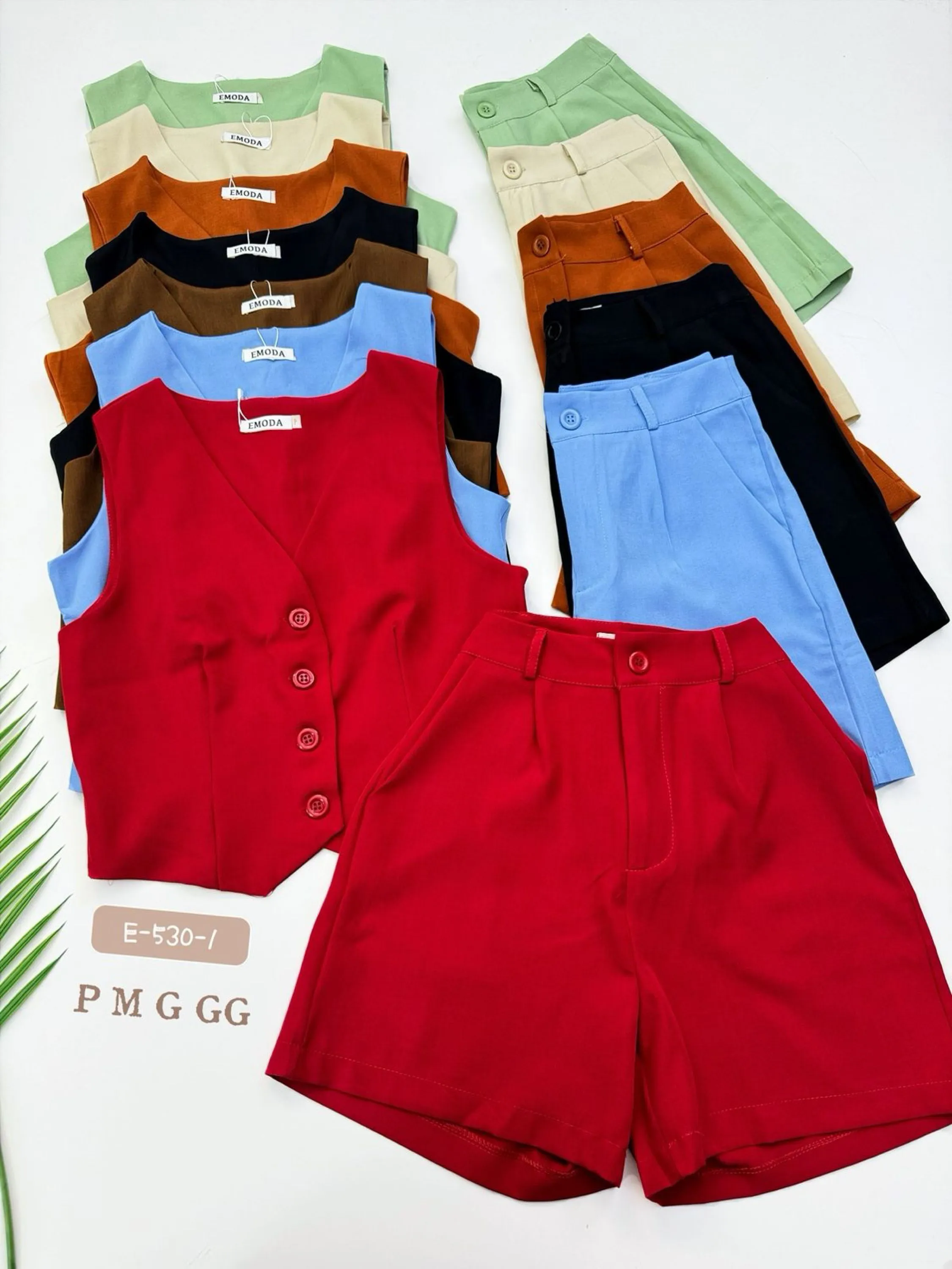 E-530-1.  Conjunto -P M G GG - alfaiataria