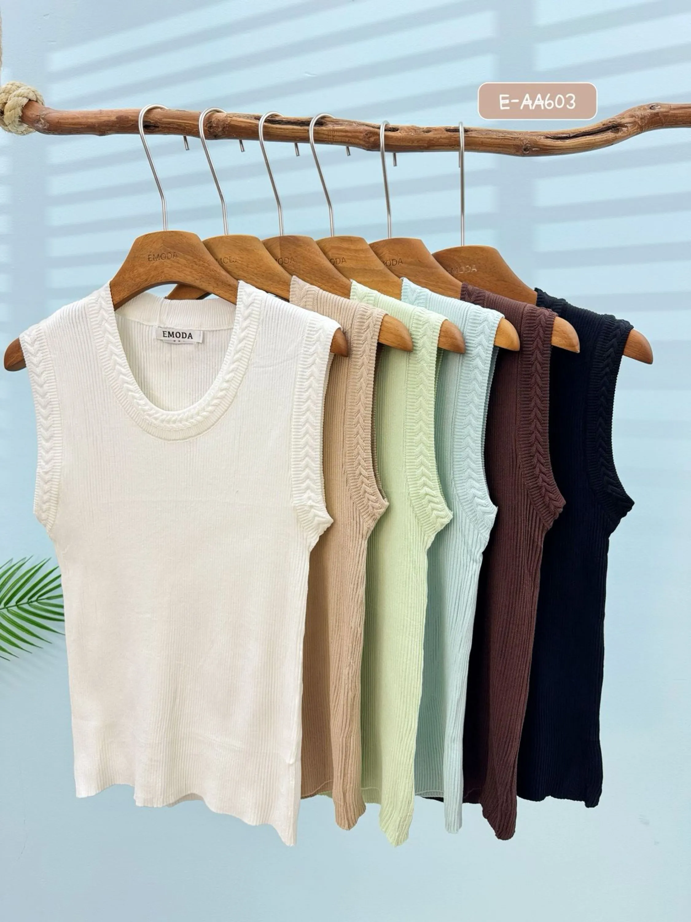 E-AA603. Blusa - P M G - Modal tricô