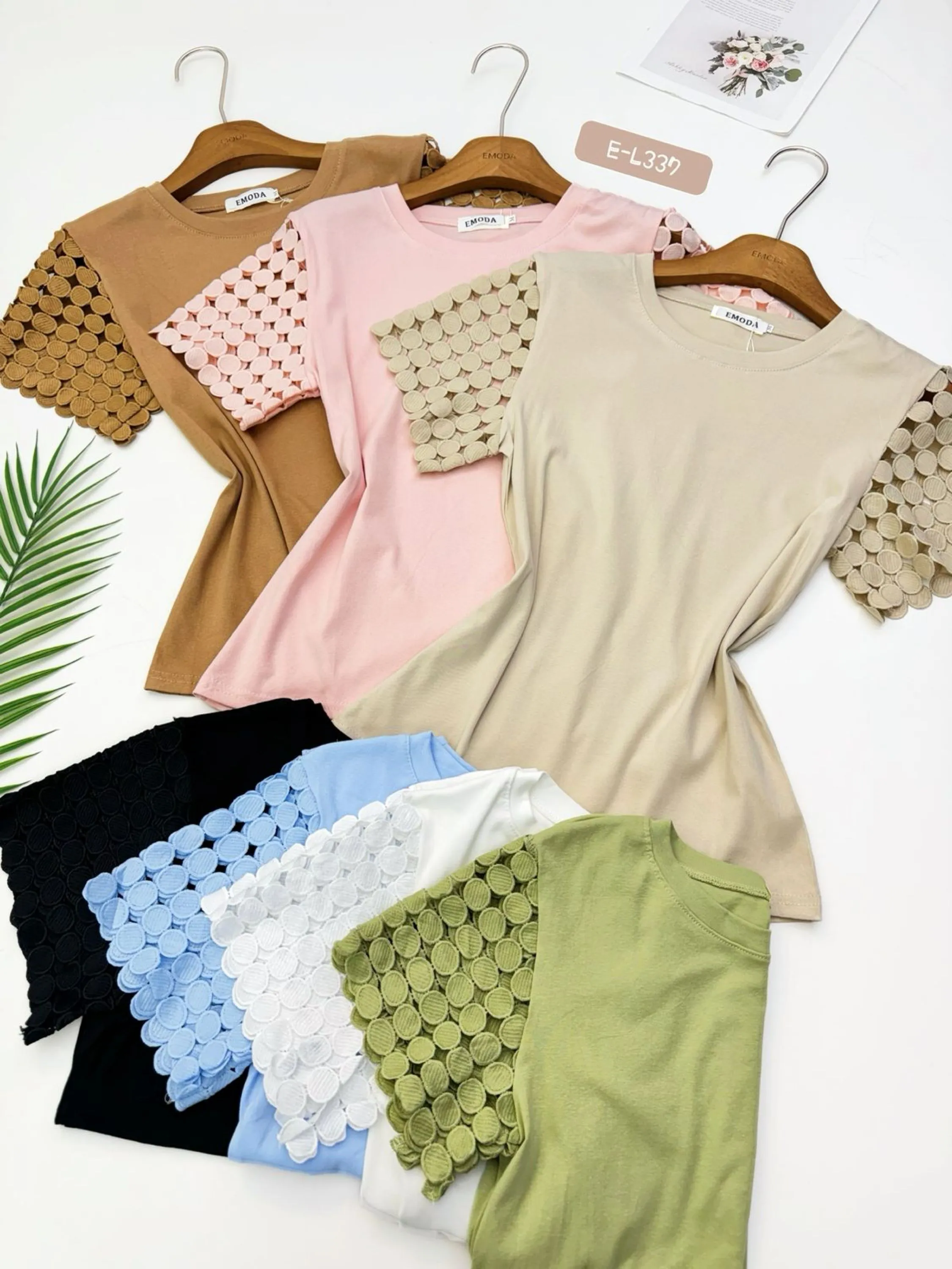 E-L337. T-shirt - M G GG - algodão
