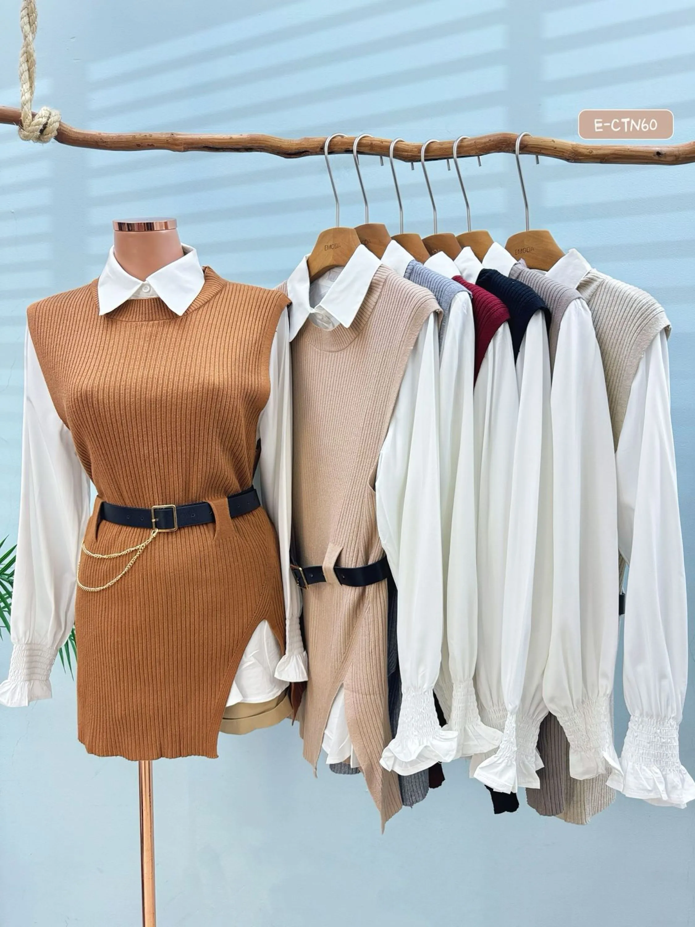 60 conjunto de modal com crepe