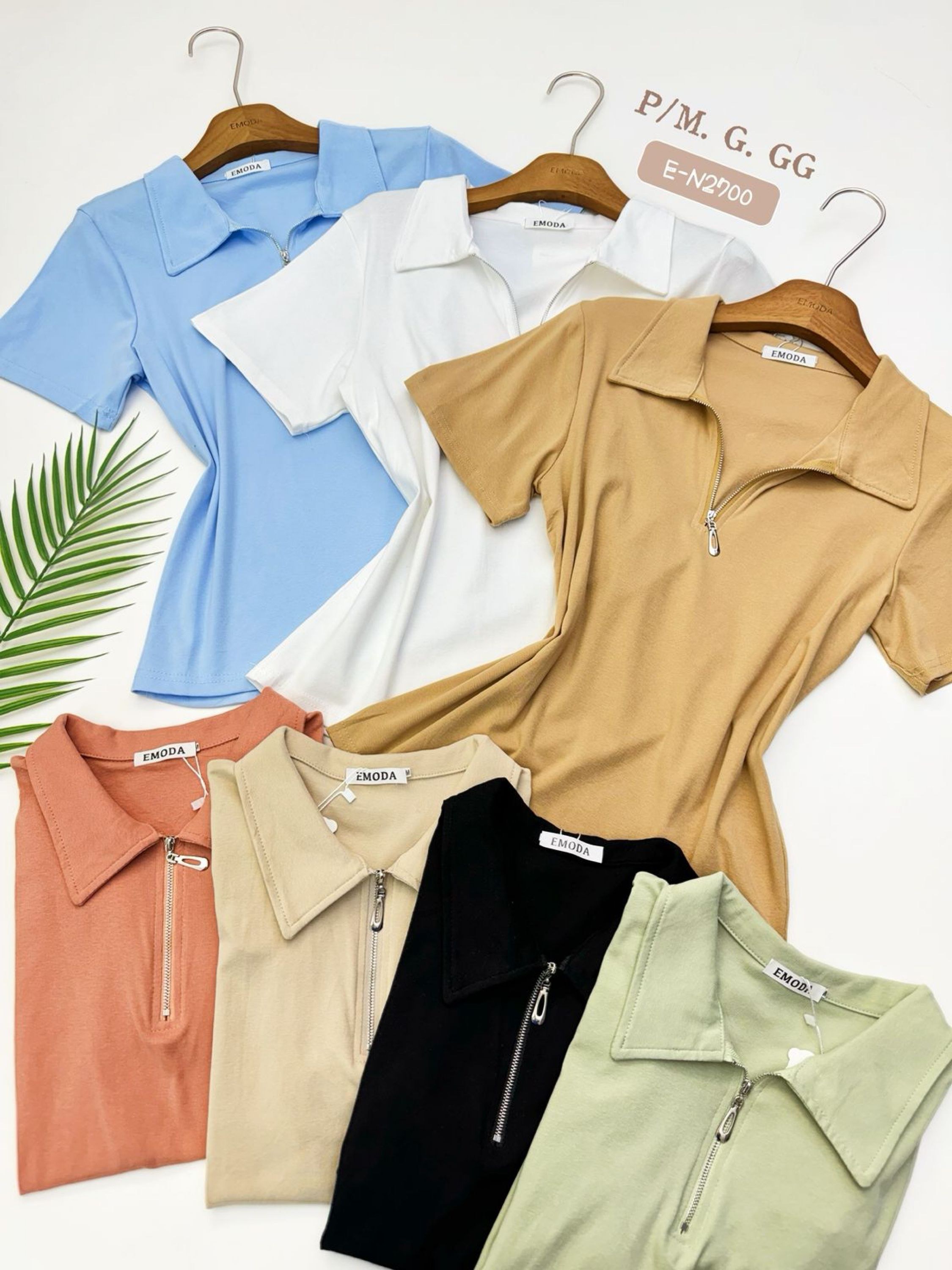 E-N2700.  Blusa - P/M. G. GG - algodão