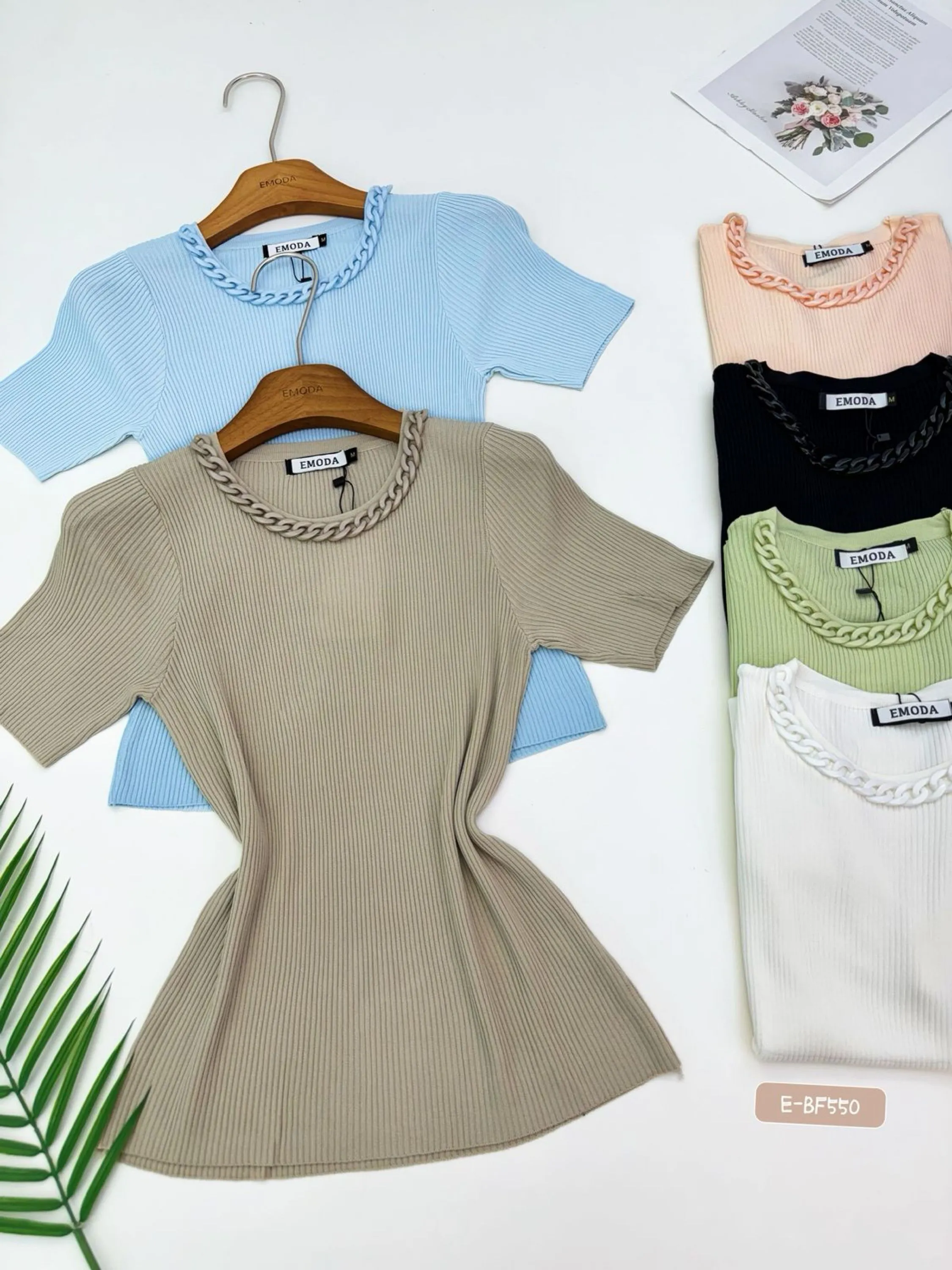 E-BF550.  Blusa - M G GG - linha gelado corrente