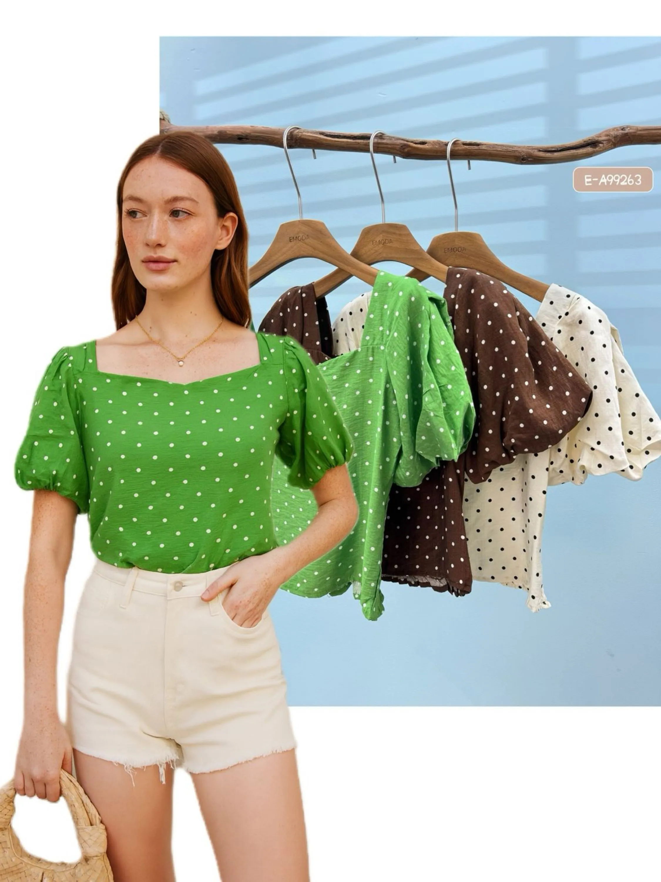E-A99263. Blusa - P M G GG - Viscolinho