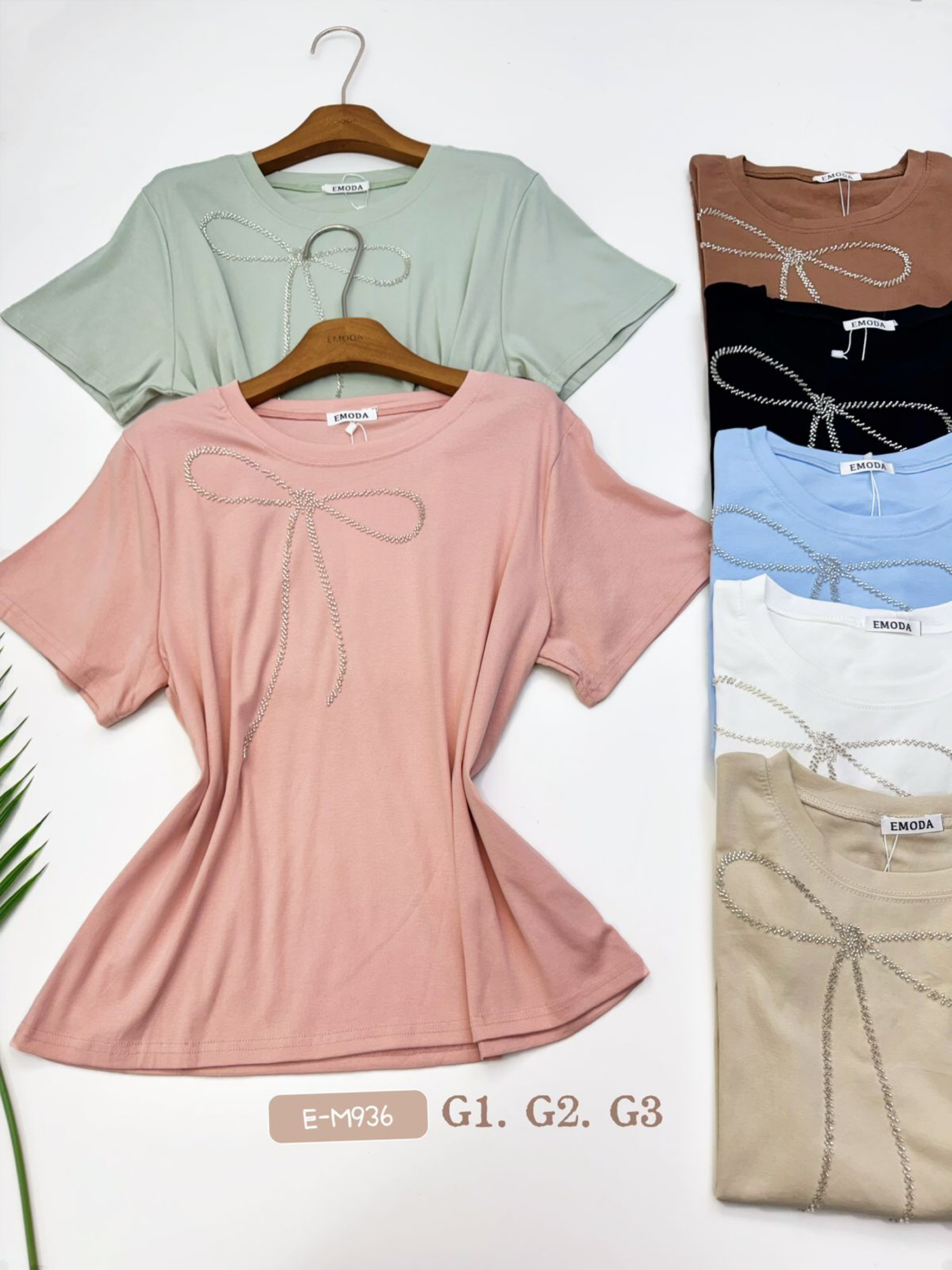 E-M936. T-shirt - G1. G2. G3 - algodão