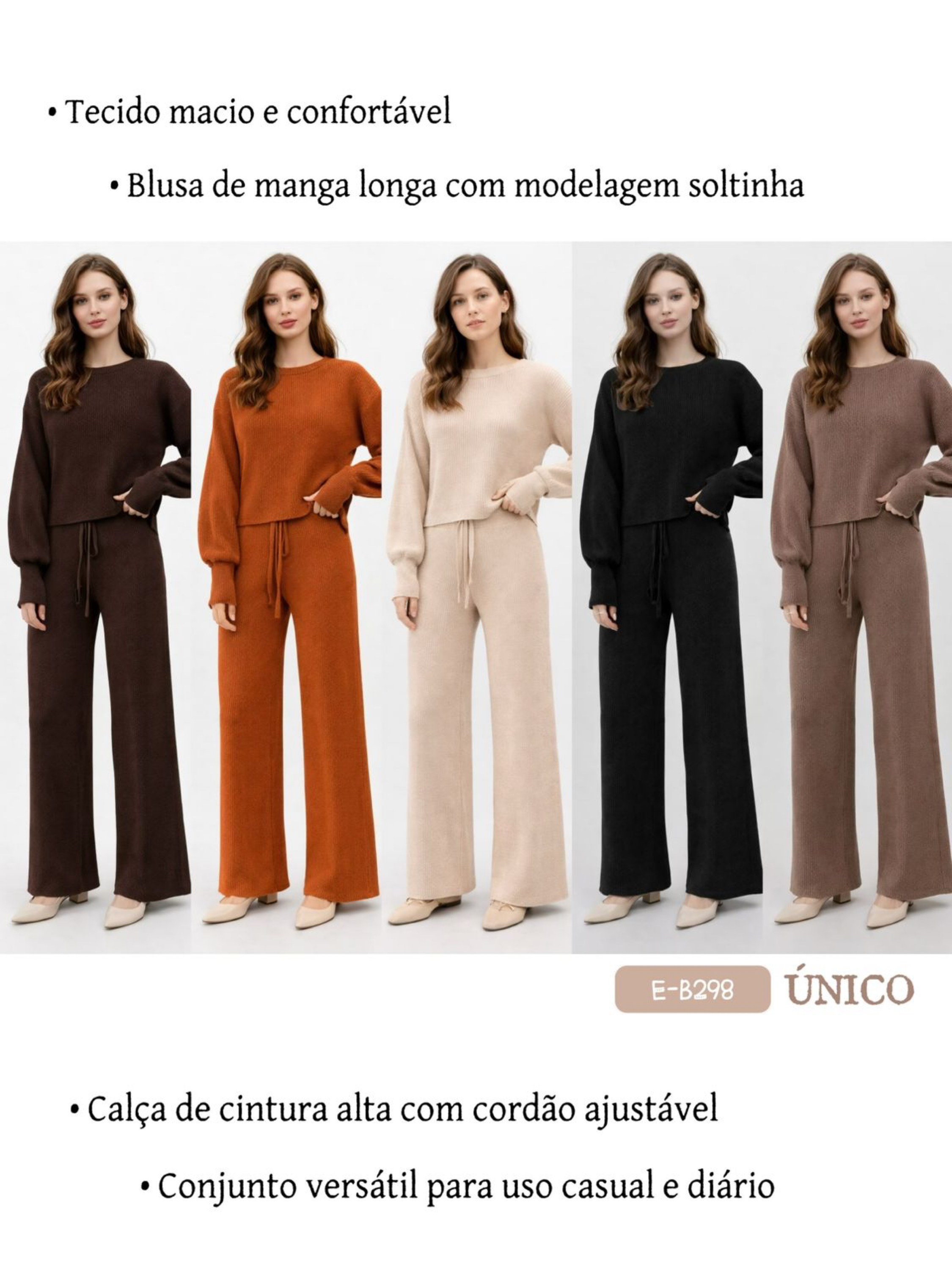 E-B298. Conjunto - ÚNICO - modal