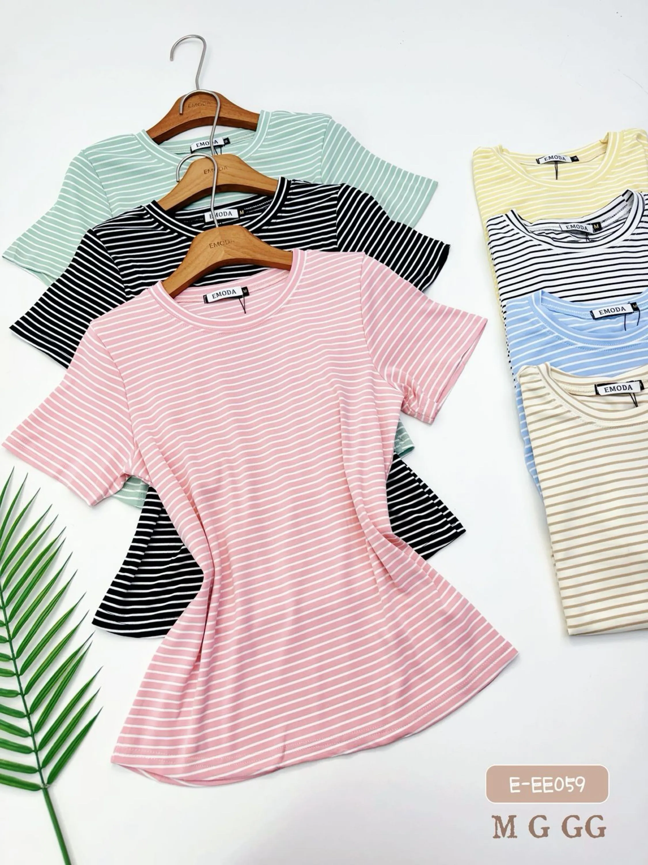 E-EE059. T-shirt - M G GG - algodão