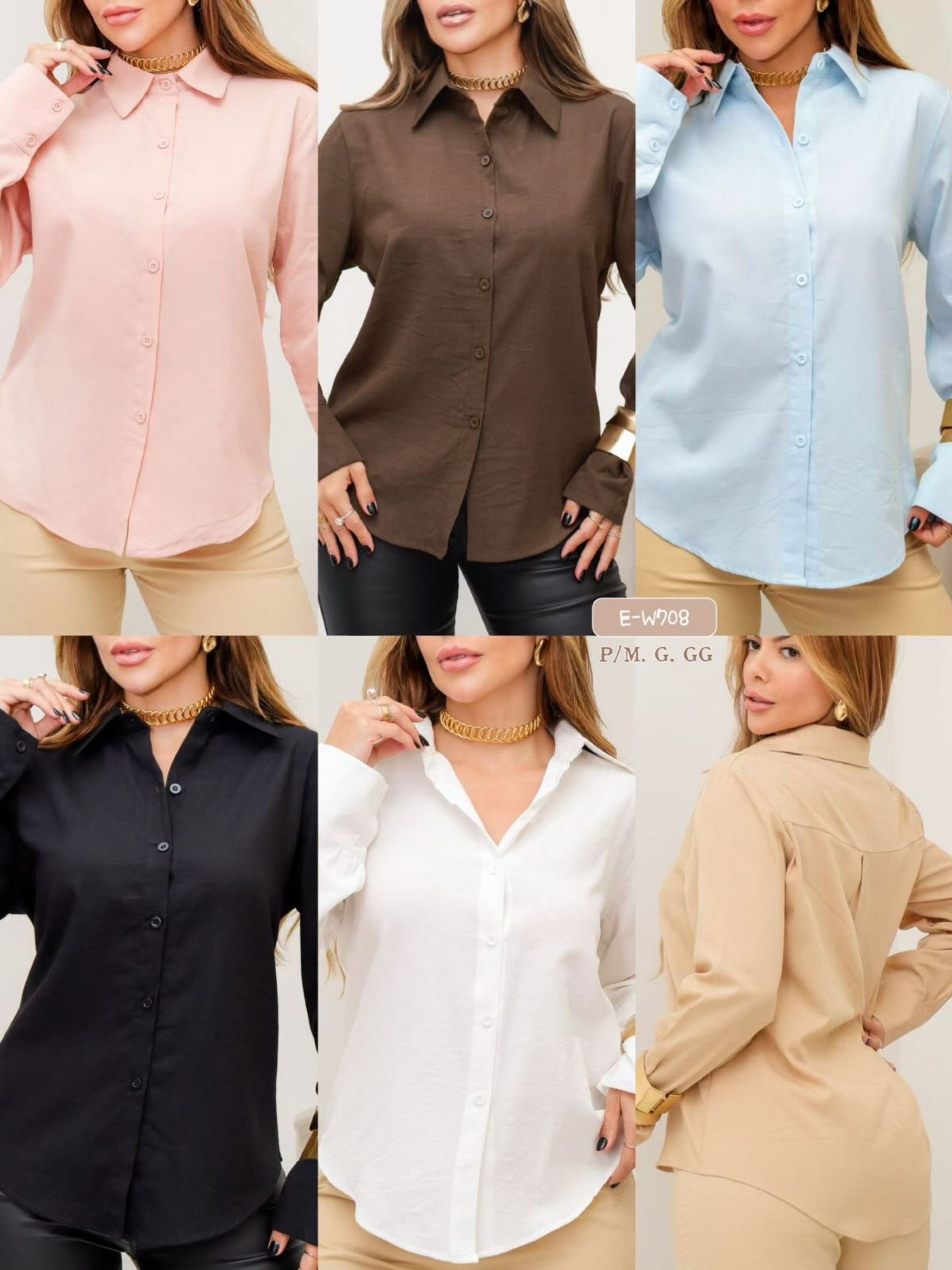 E-YAA002. Gola U - M G GG - modal ( lãzinha )