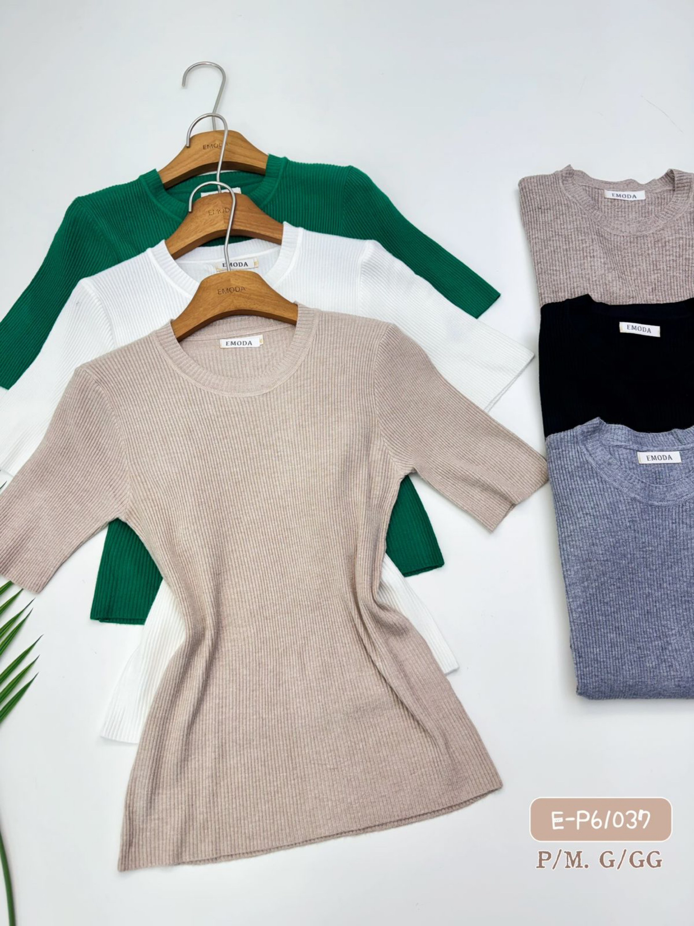 E-P61037 Blusa - P/M.  G/GG- modal (lãzinha )