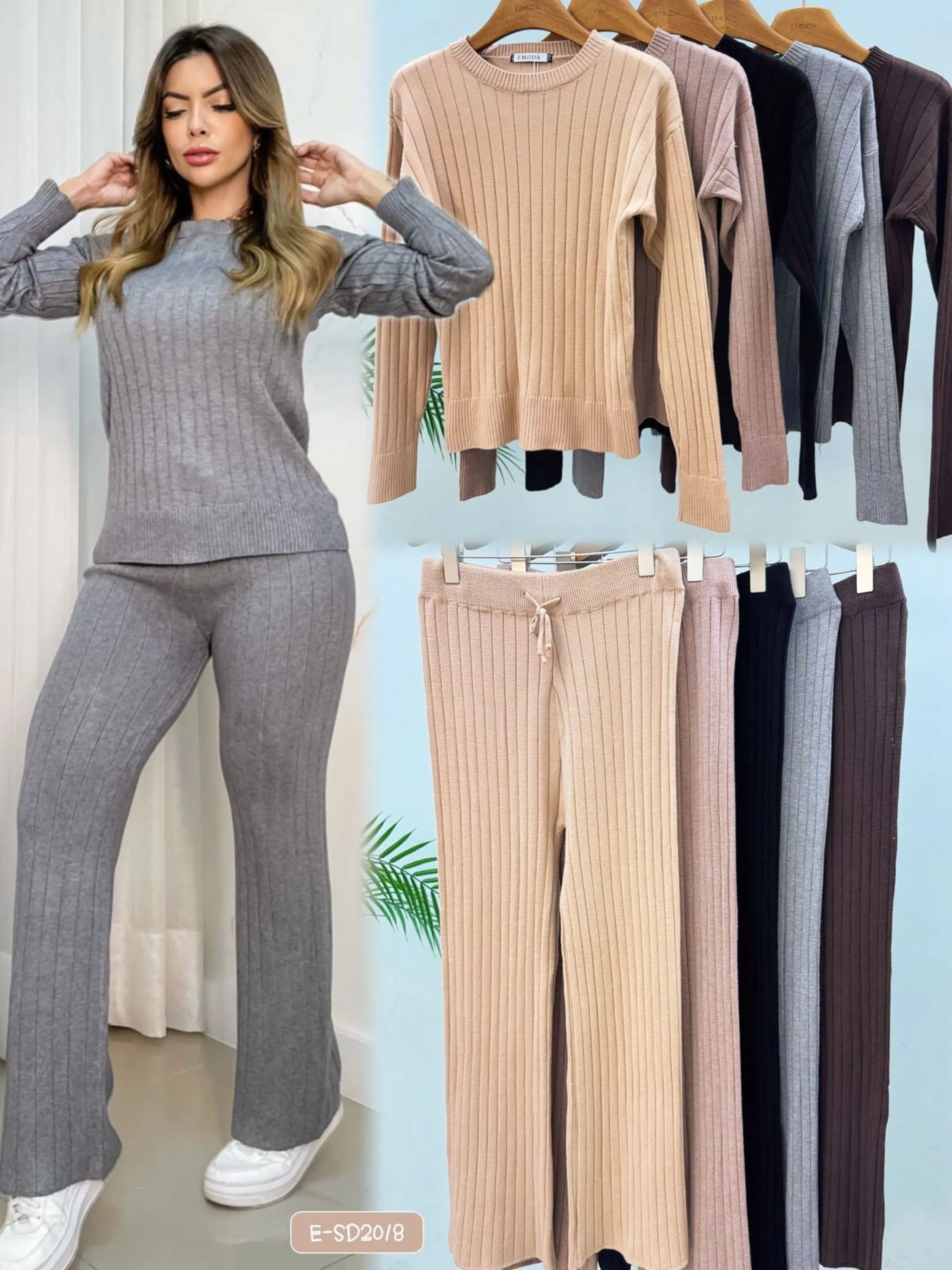 2018 conjunto de modal