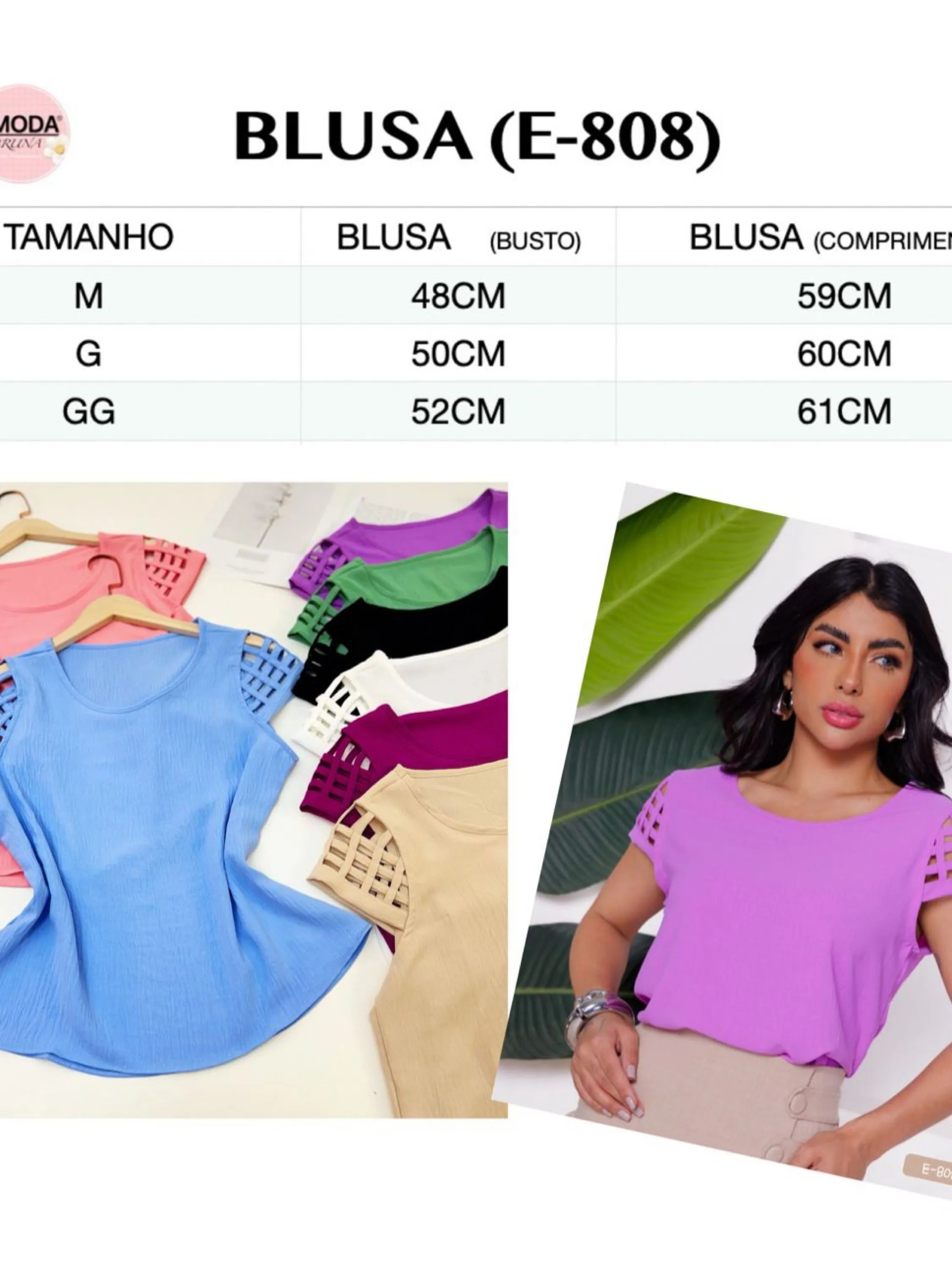 808 blusa duna m g gg