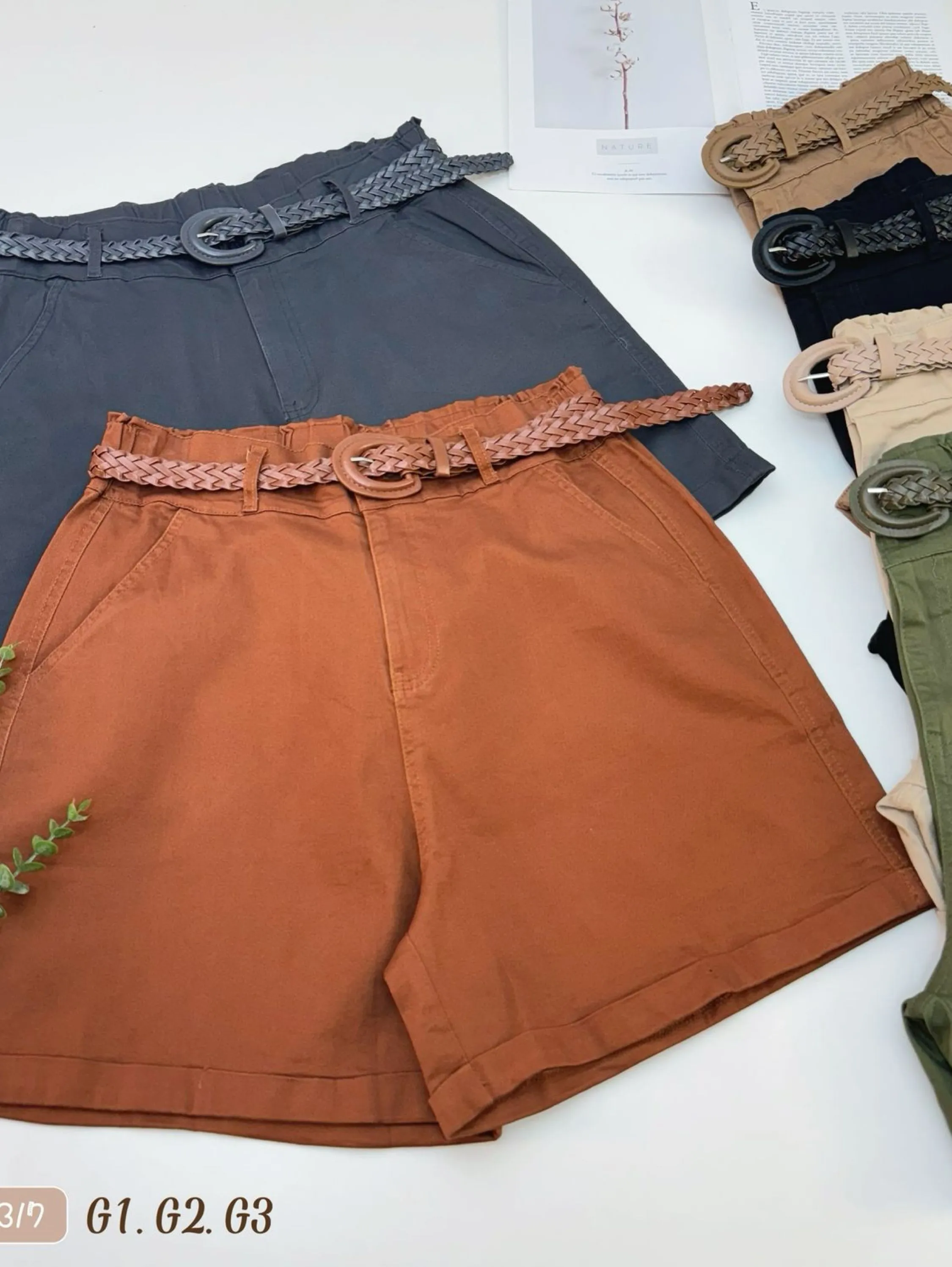 1317 shorts  Sarja  com elastano