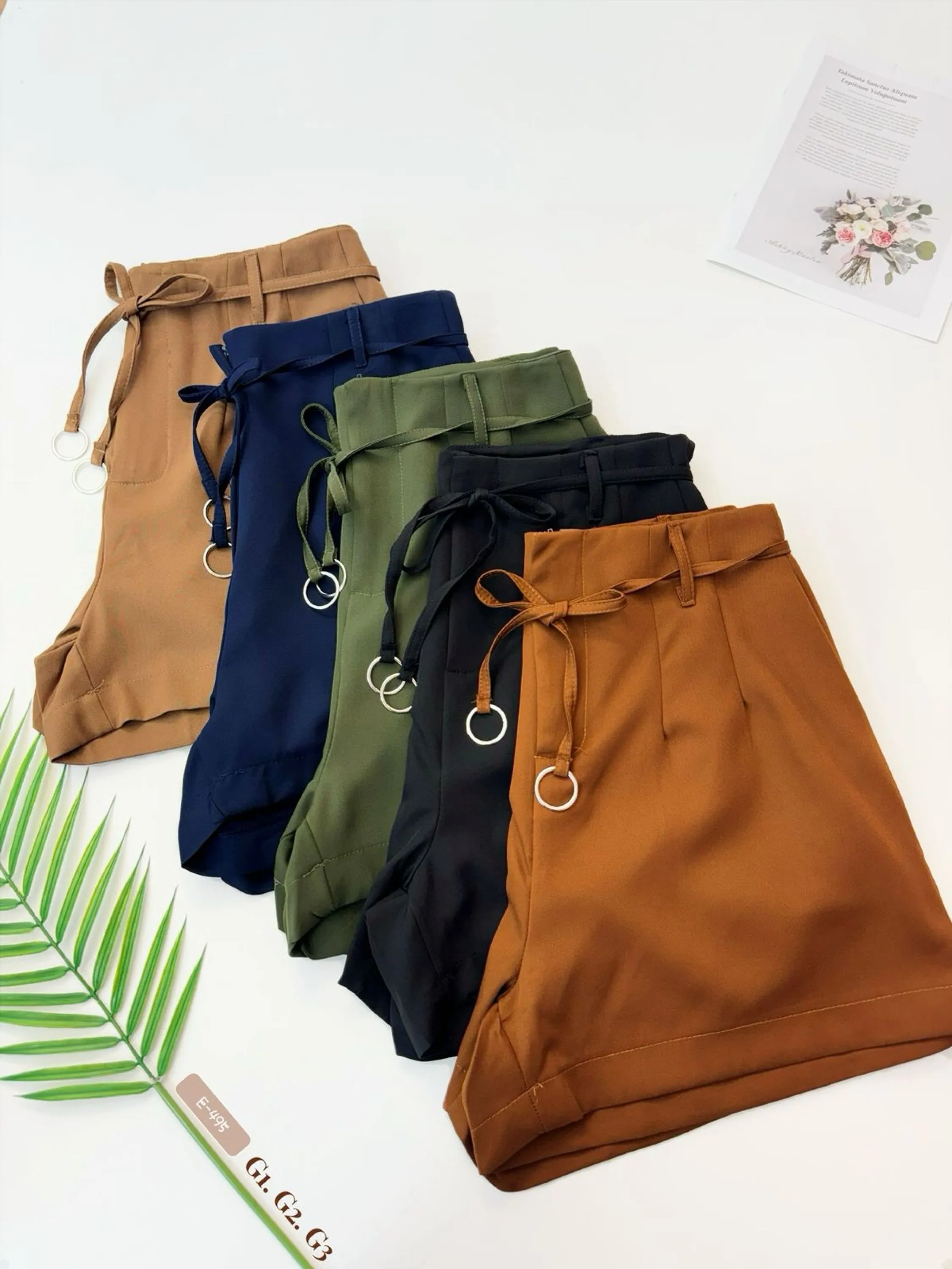 E-495. Short - - alfaiataria