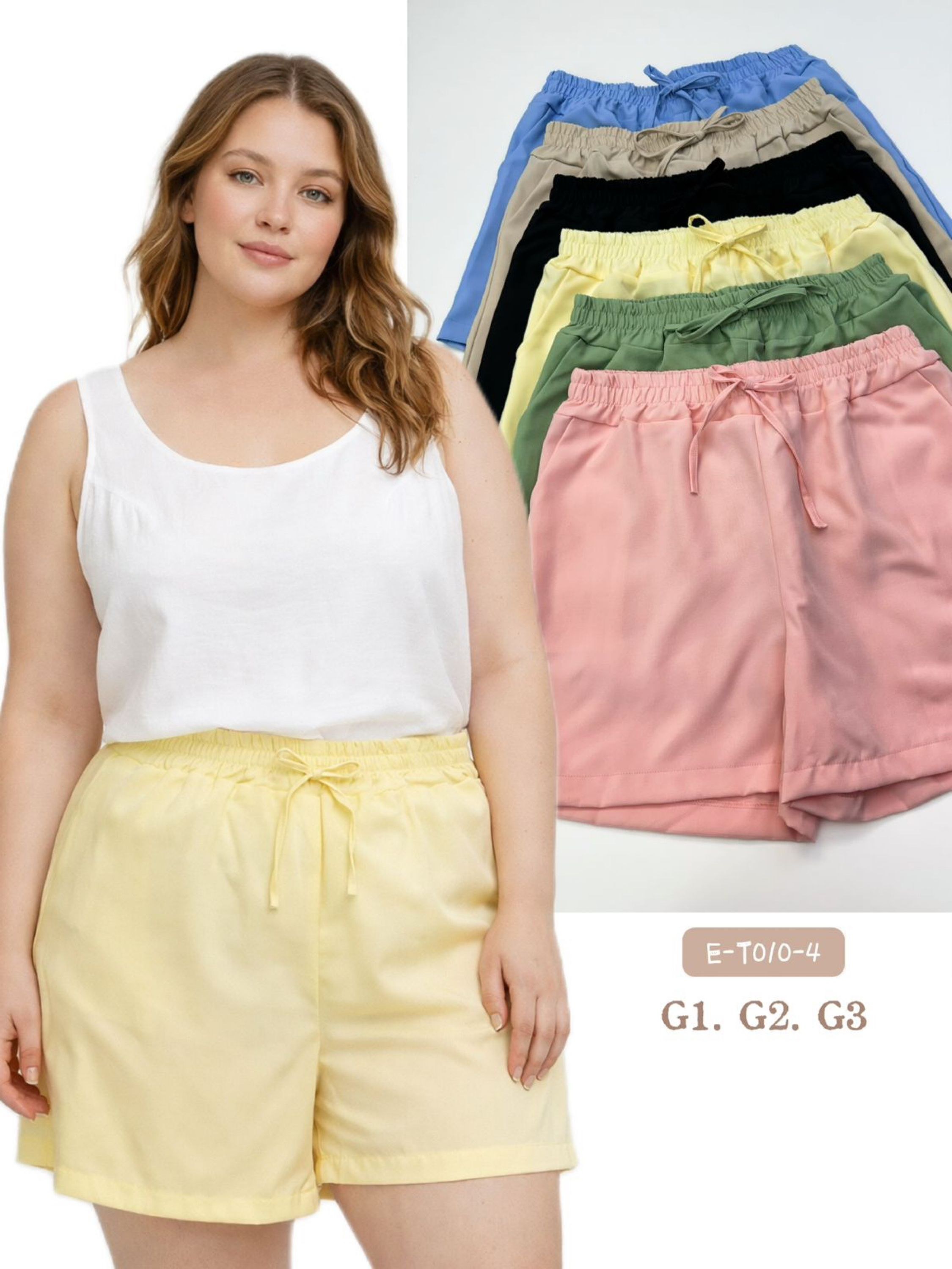 E-T010-4. Short - G1. G2. G3 - alfaiataria