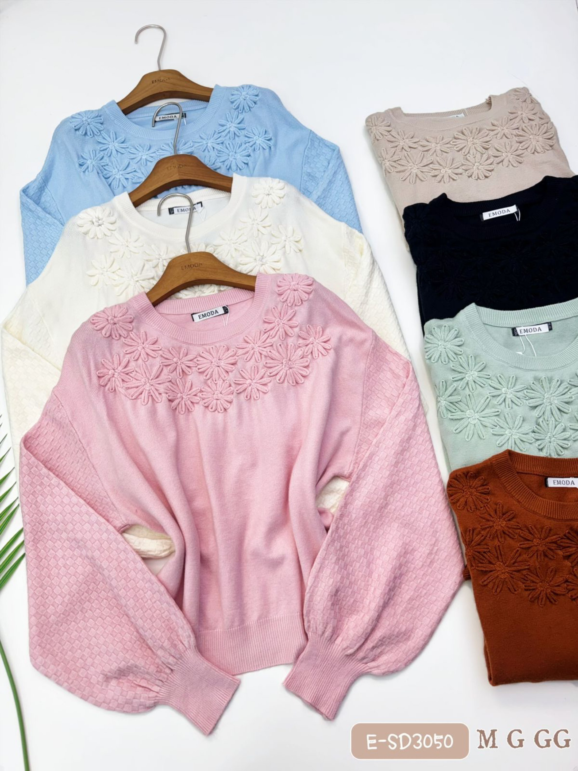 E-SD3050. Blusa - M G GG - modal grossinho