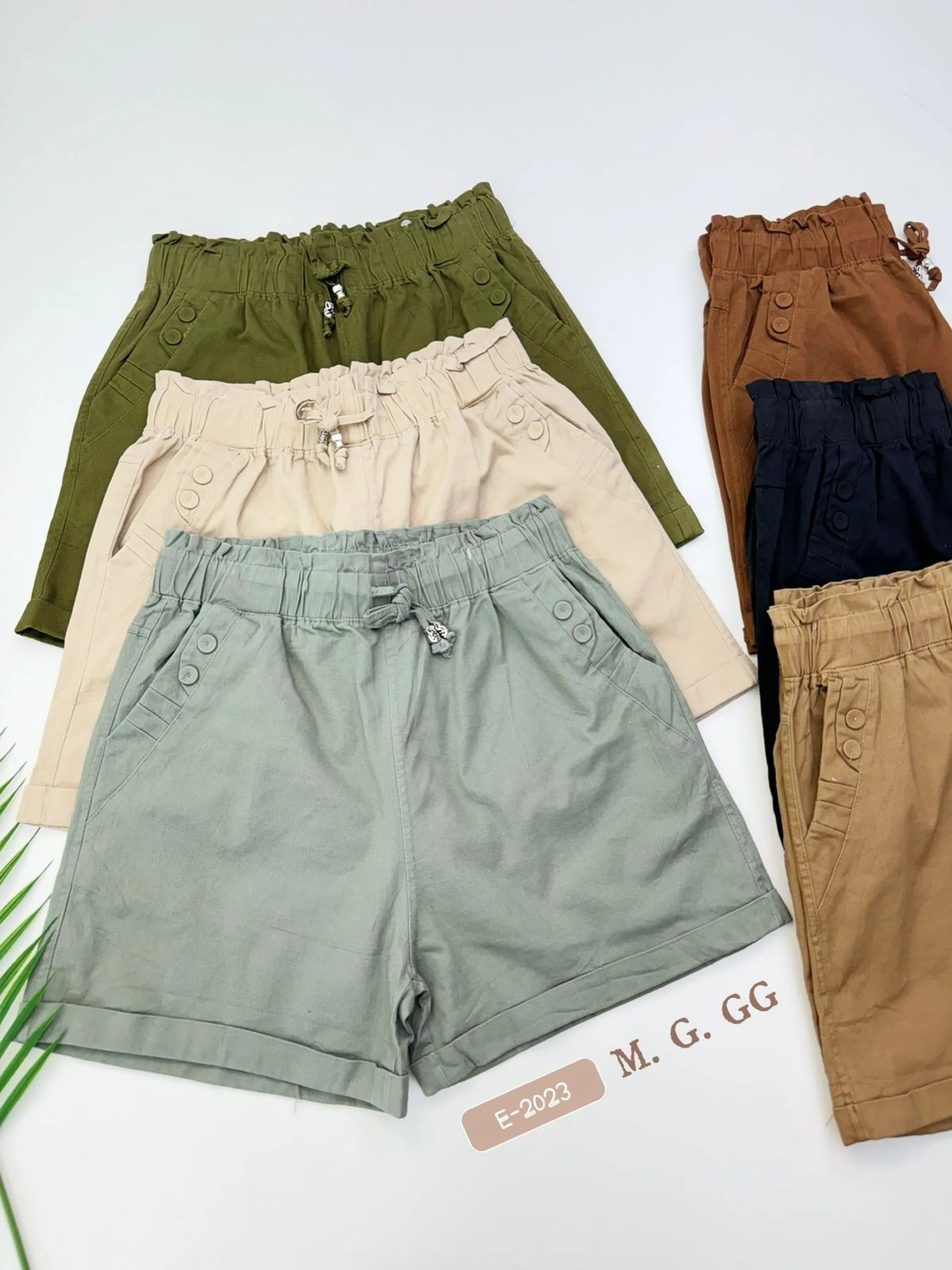 E-2023. Short - M G GG - sarja com elastano