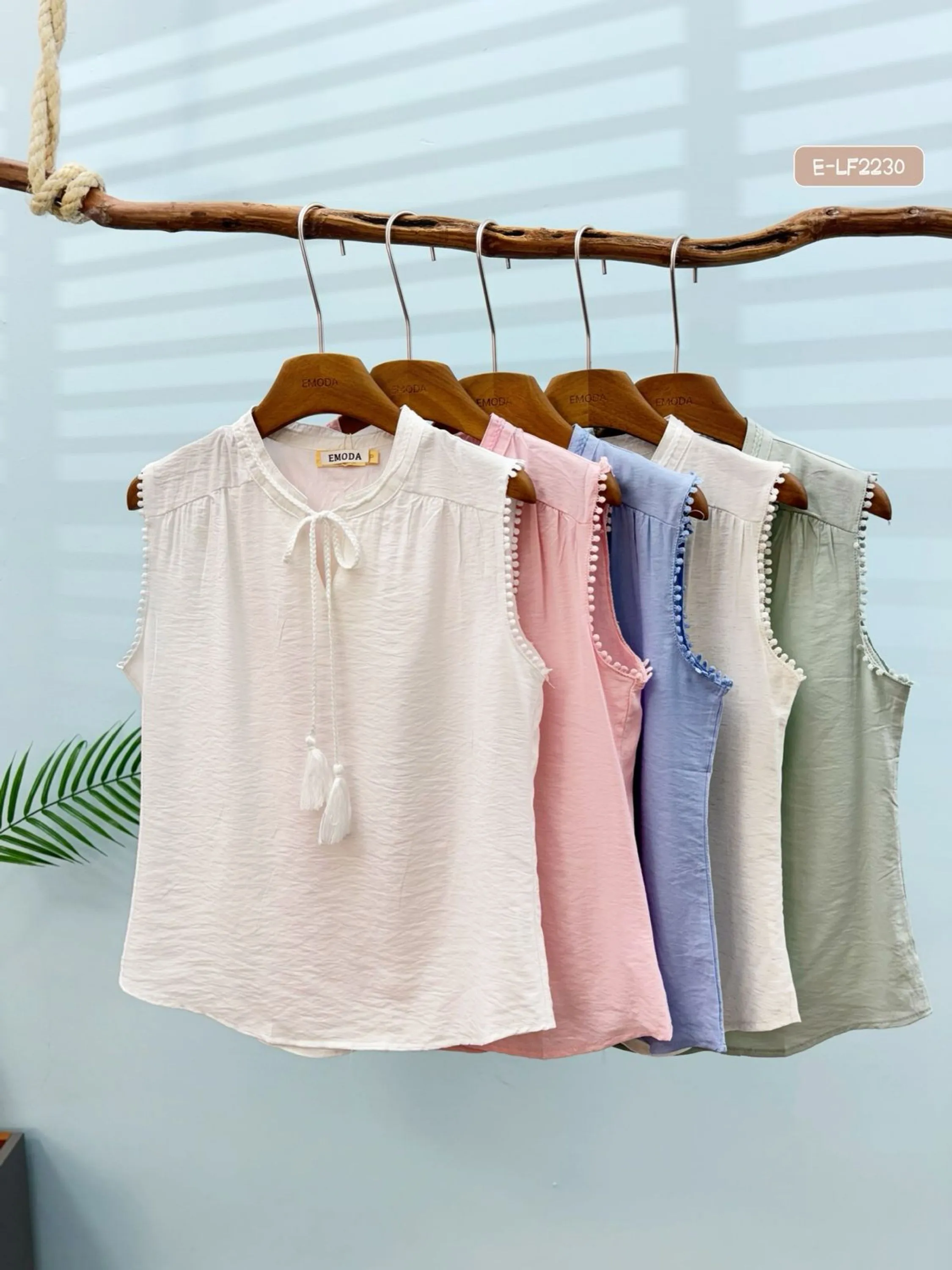 E-LF2230. Blusa - P M G GG - linho macio