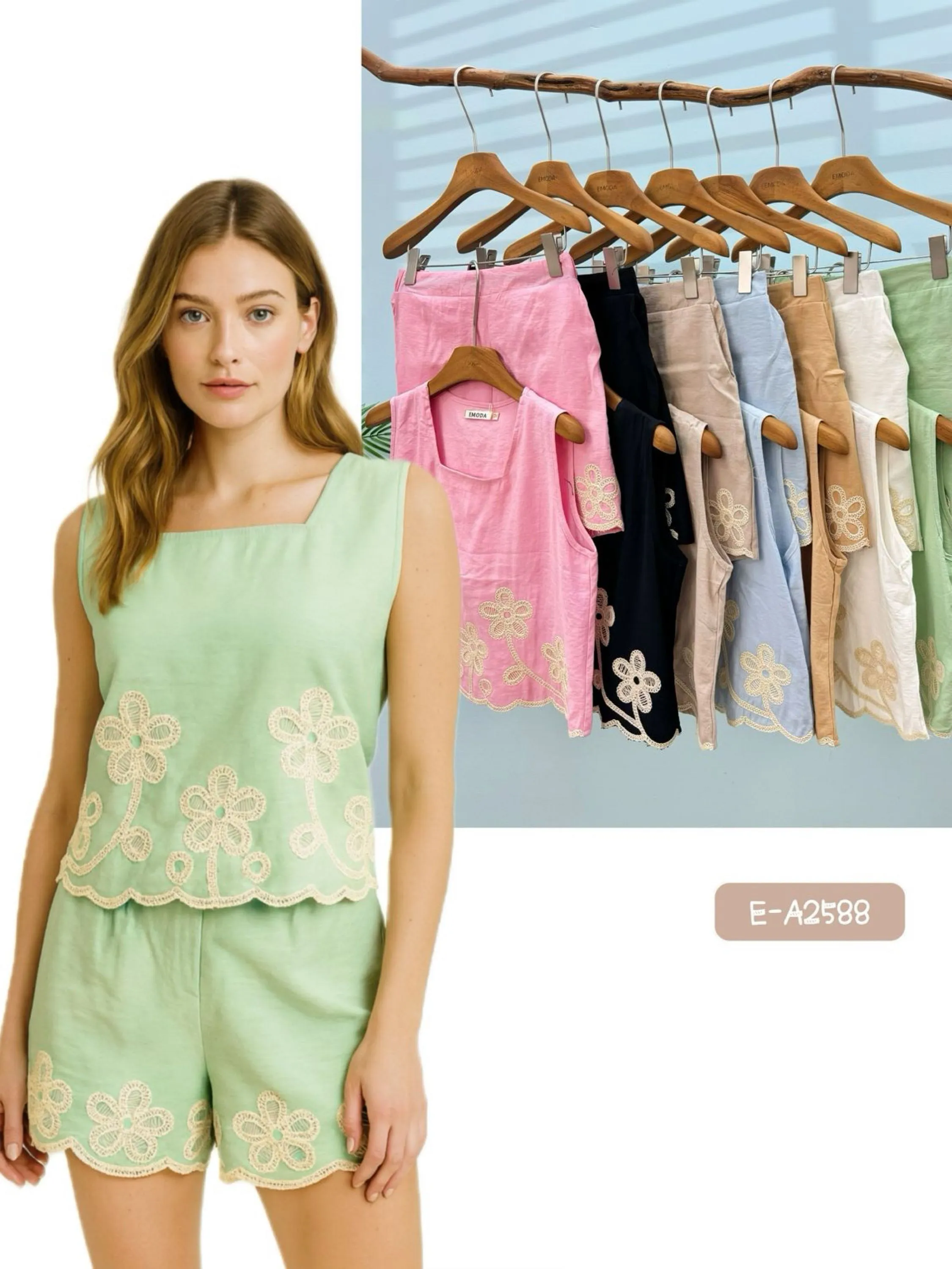 E-A2588. Conjunto. -M G GG - marrant