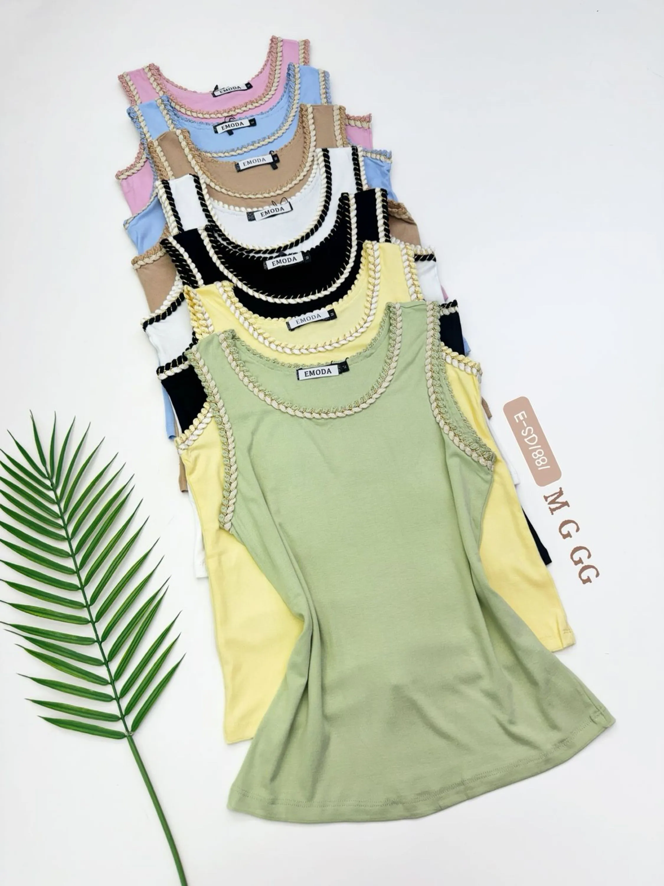 E-SD1881. Regata - M G GG - algodão