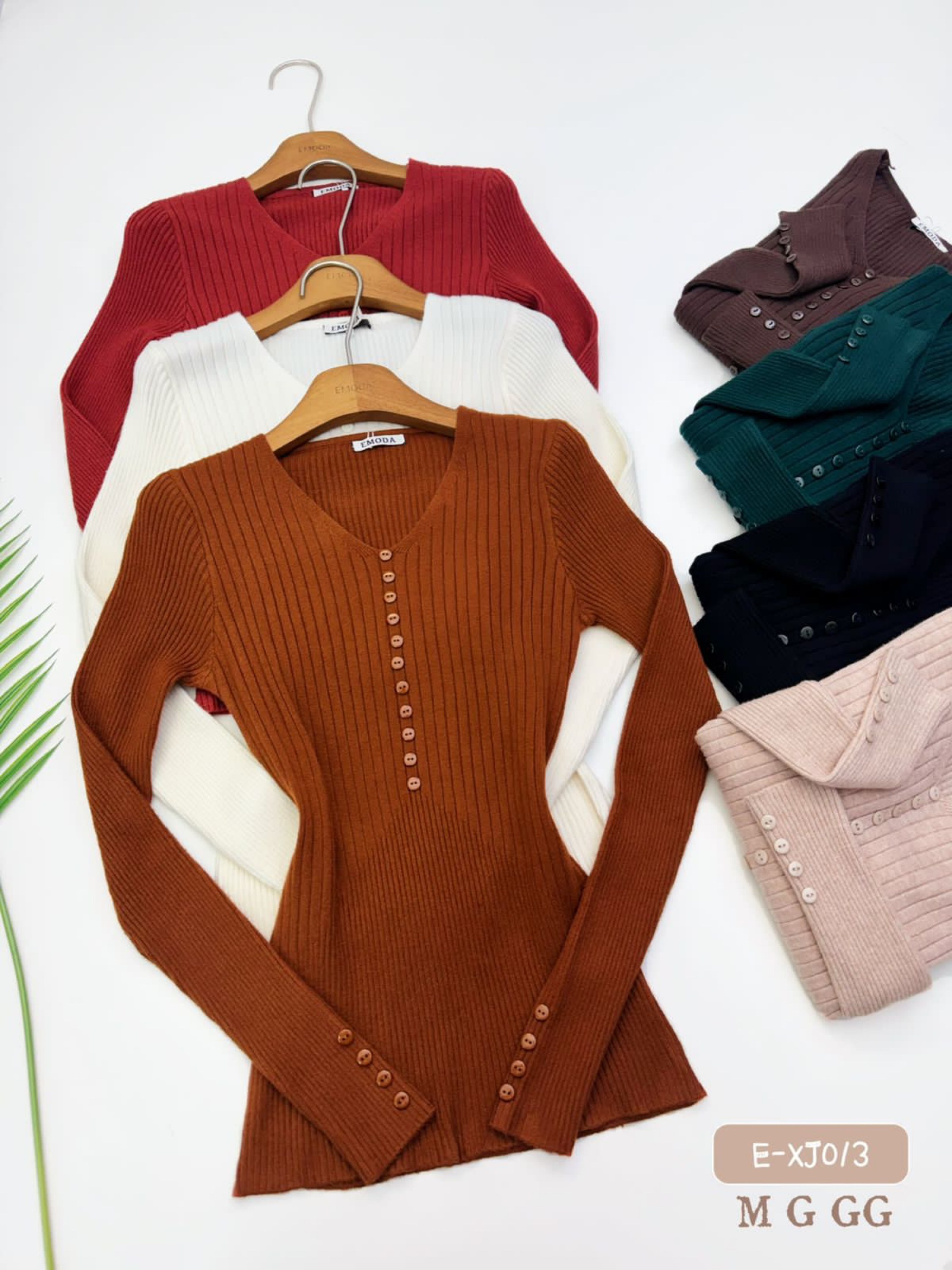 E-XJ013. Blusa - M G GG - modal ( lãzinha )