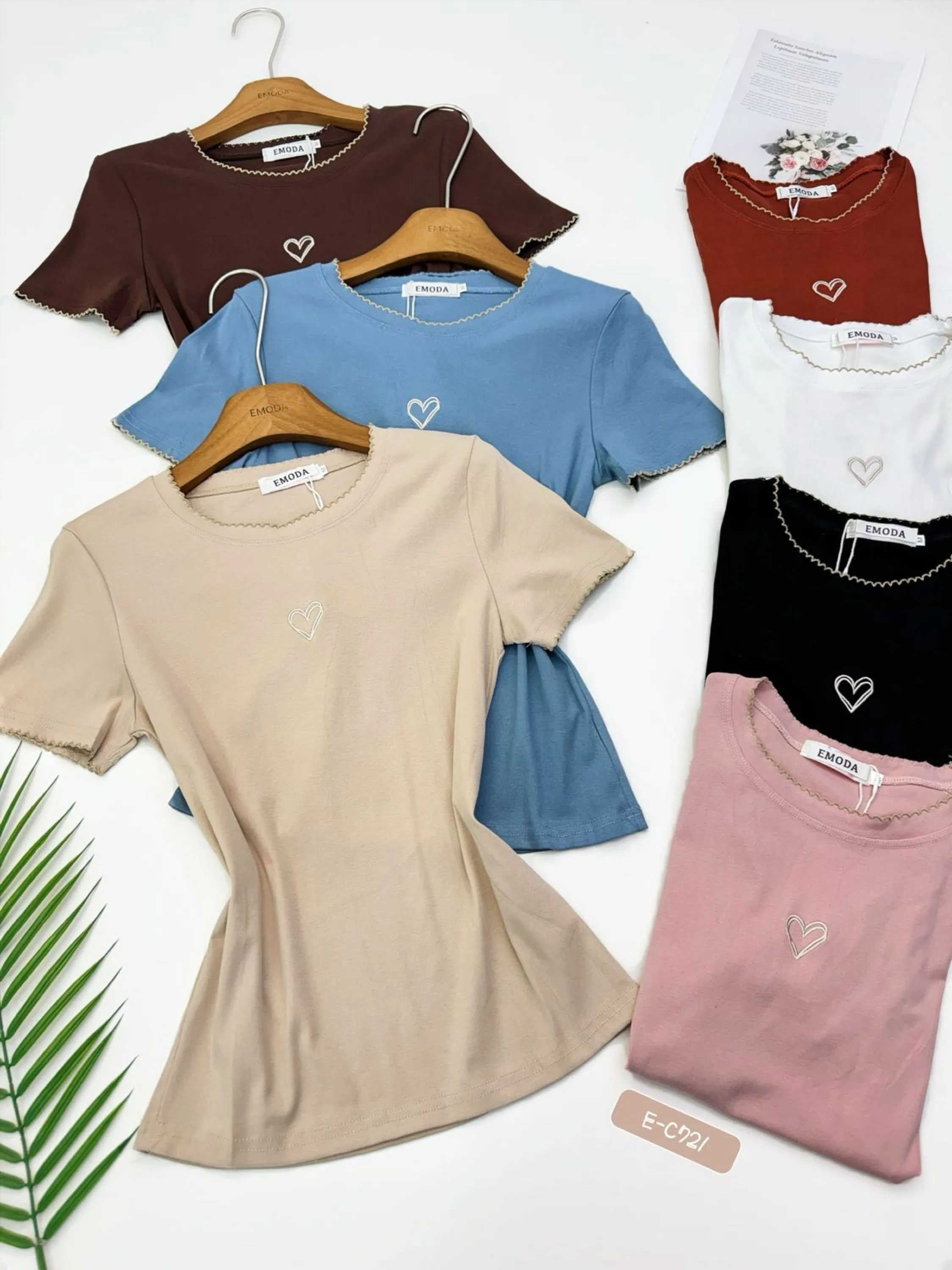 E-C721. Blusa - M G GG - algodão