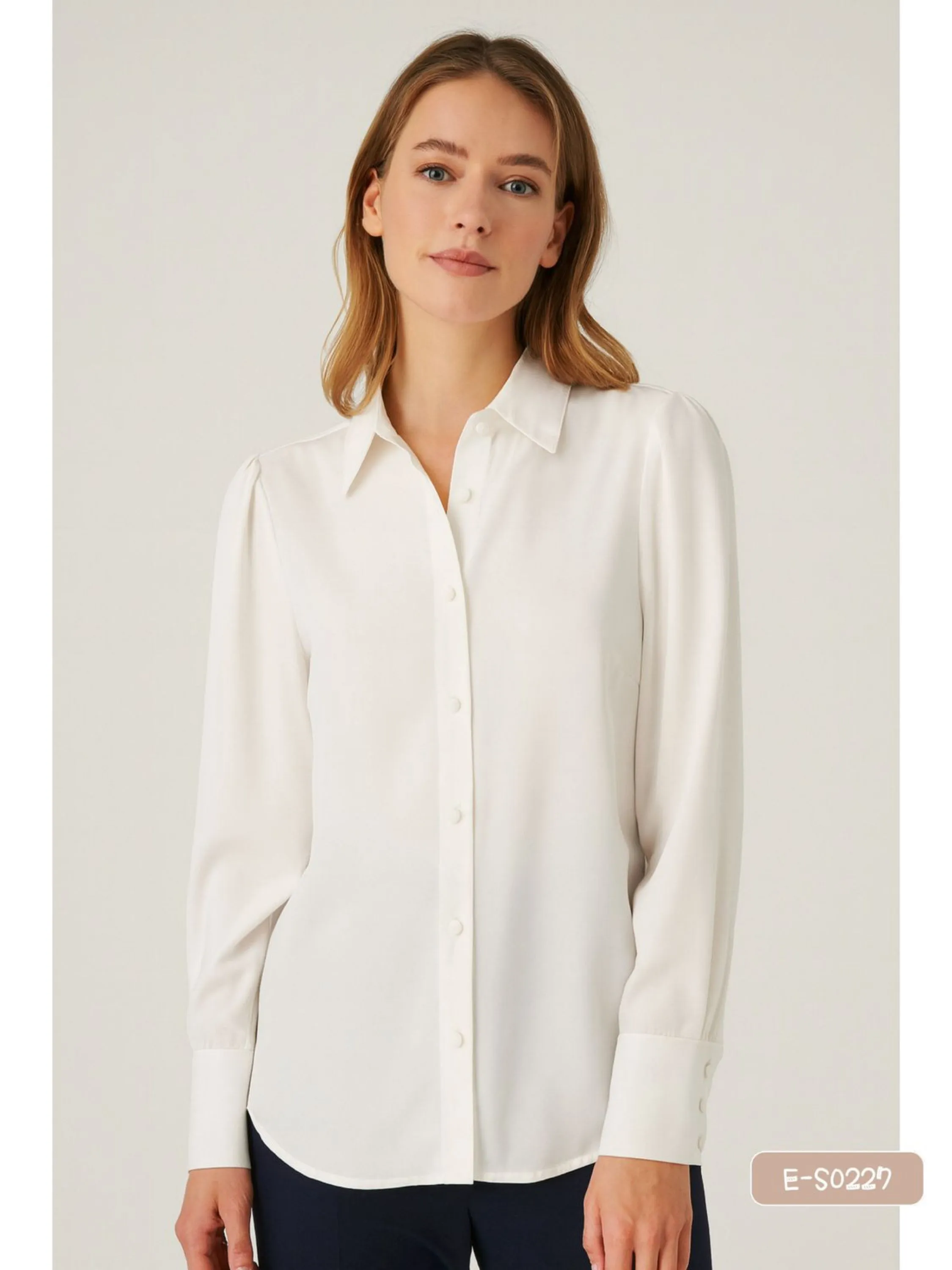 E-S0227. Camisa - P M G GG - Crepe