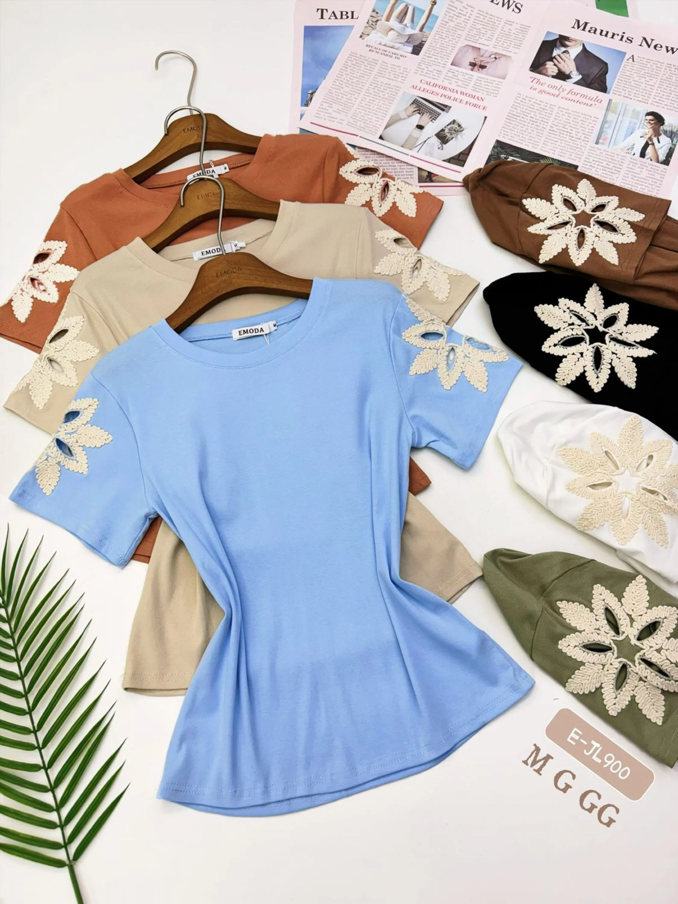 E-JL900 T-shirt - M G GG - algodão