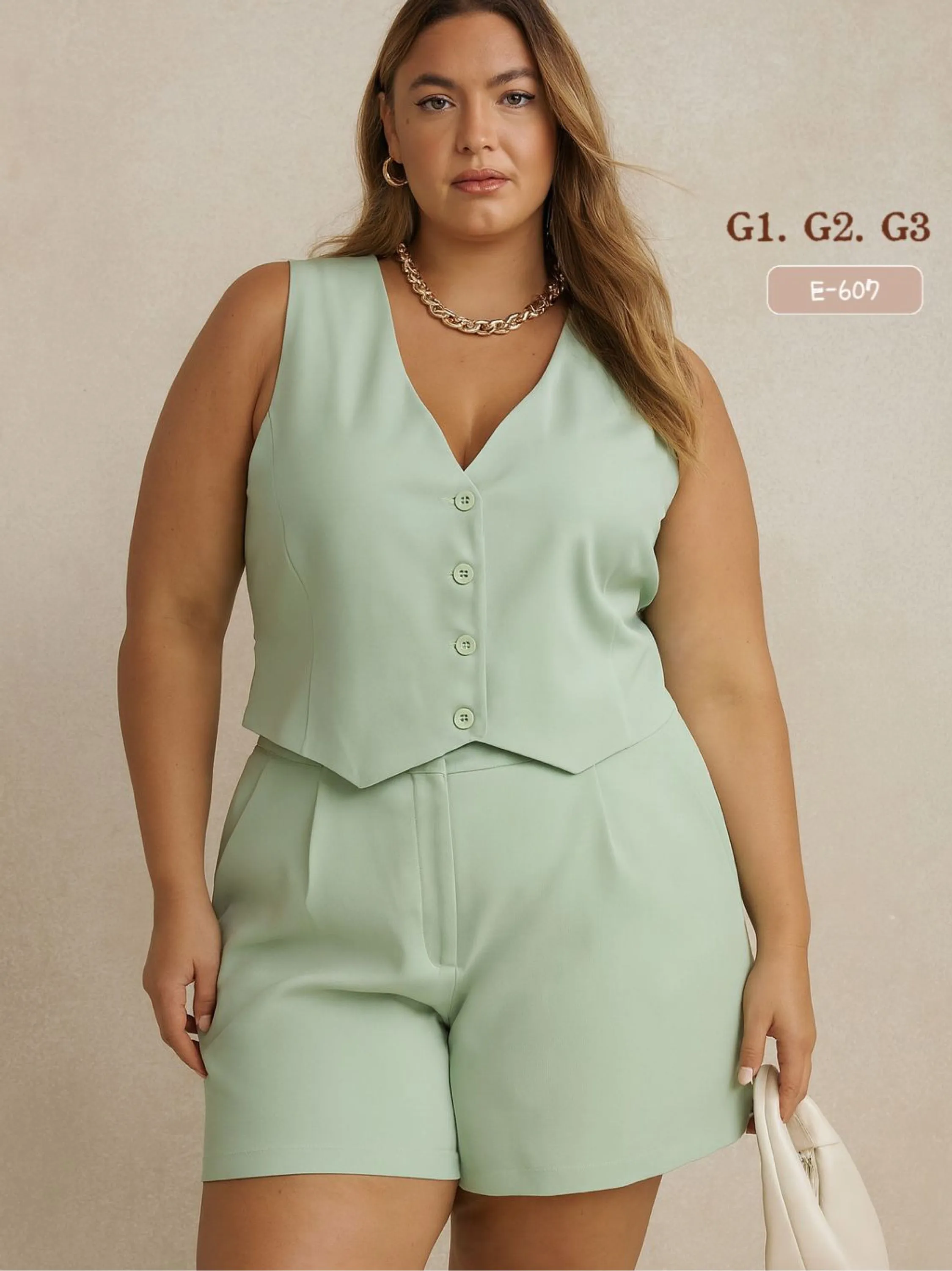E-607. Conjunto - G1. G2. G3 - alfaiataria