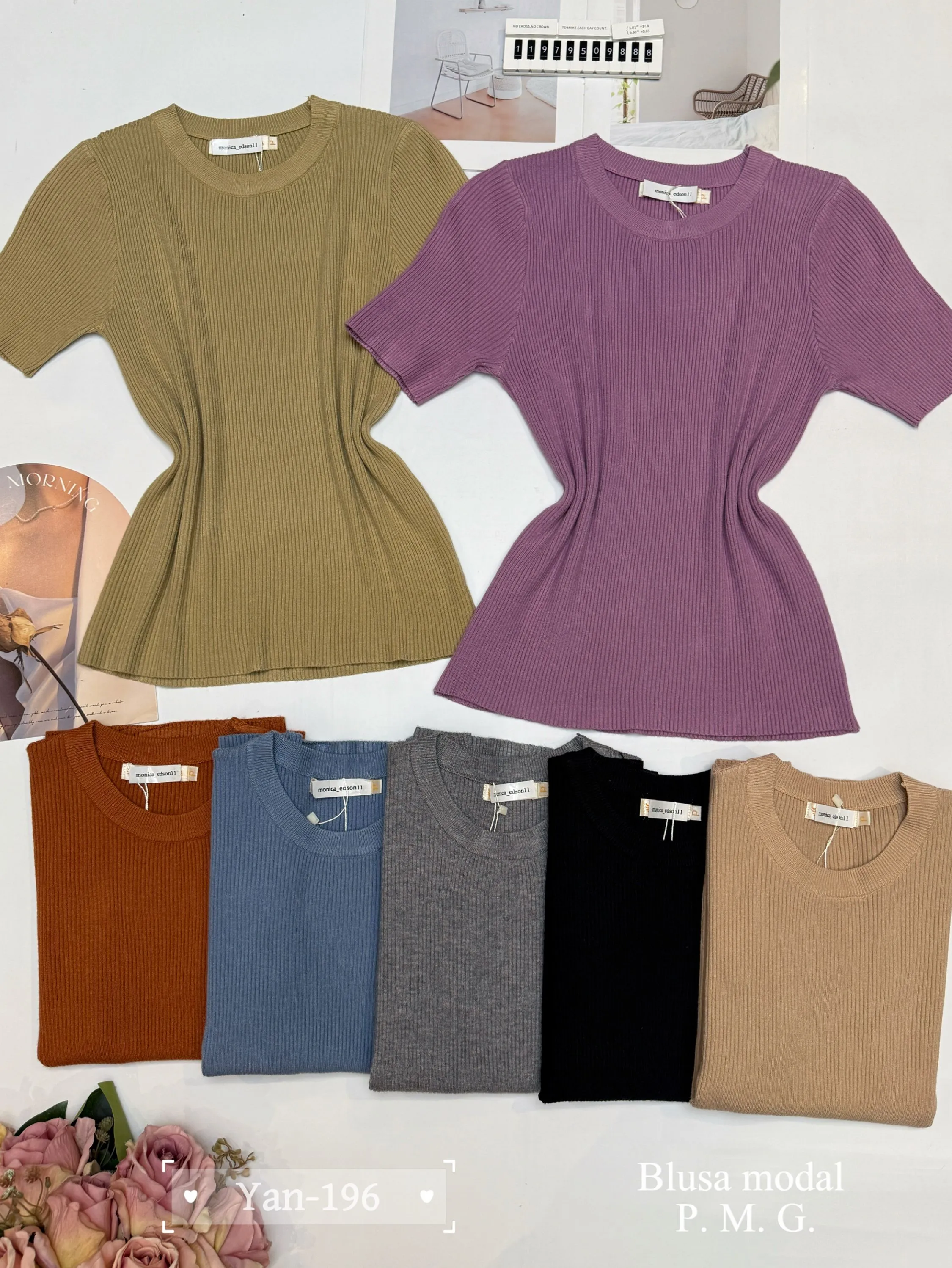 Blusa model 169# Yan modas