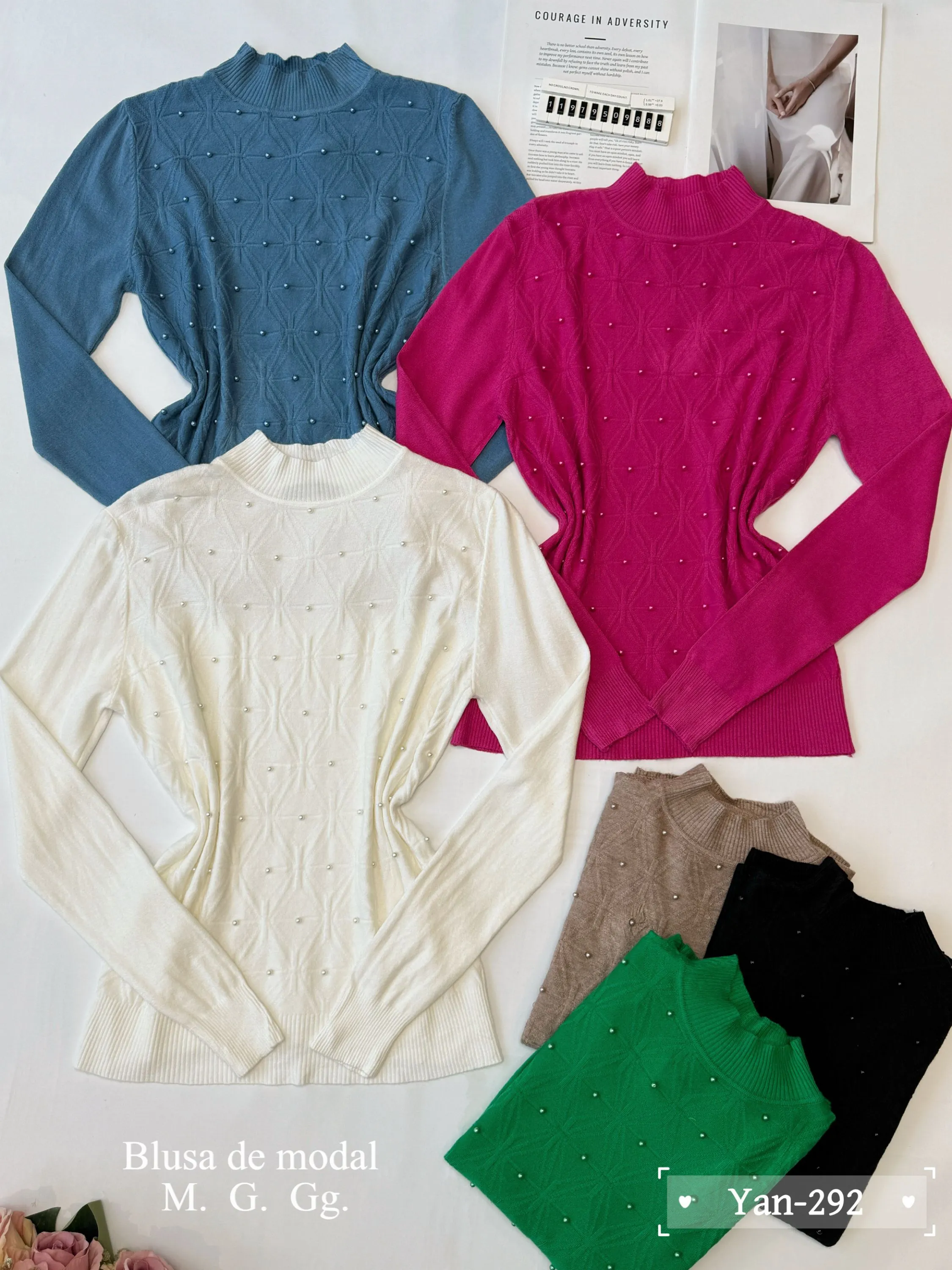 Blusa de modal 292 Yan modas