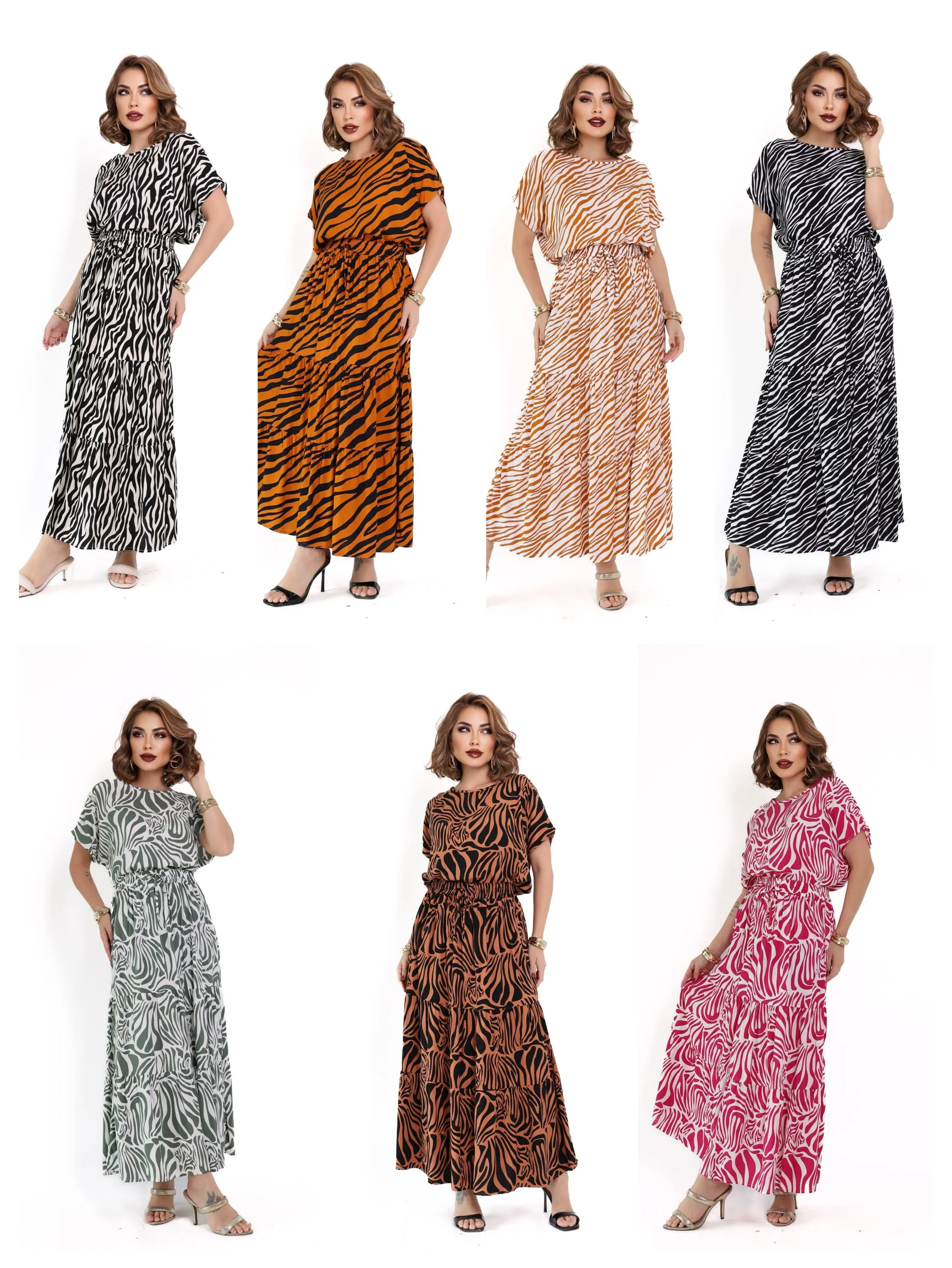 Conjunto Feminino Tecido Viscose Modelo Novo Premium