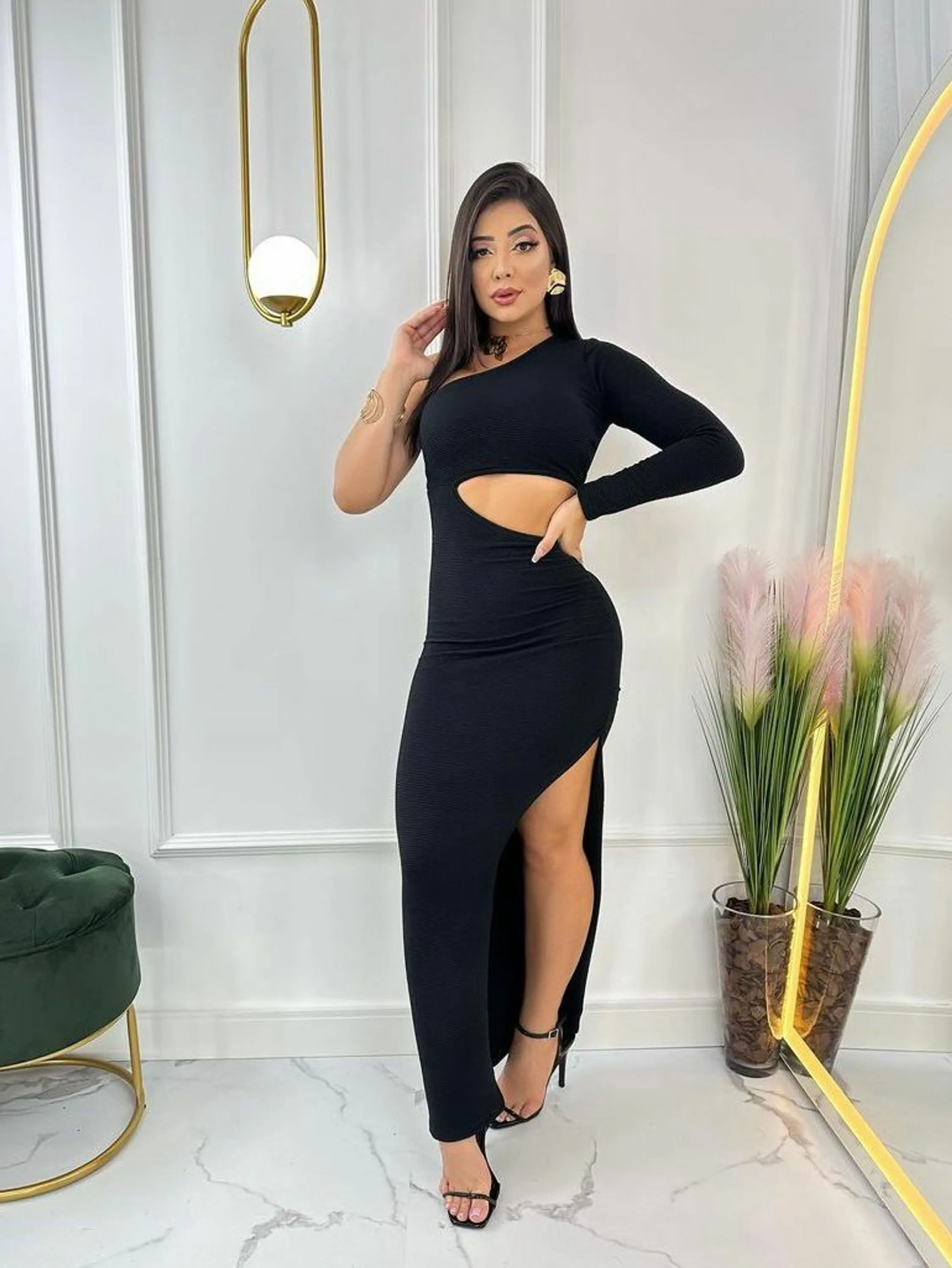 Vestido longo Maiara