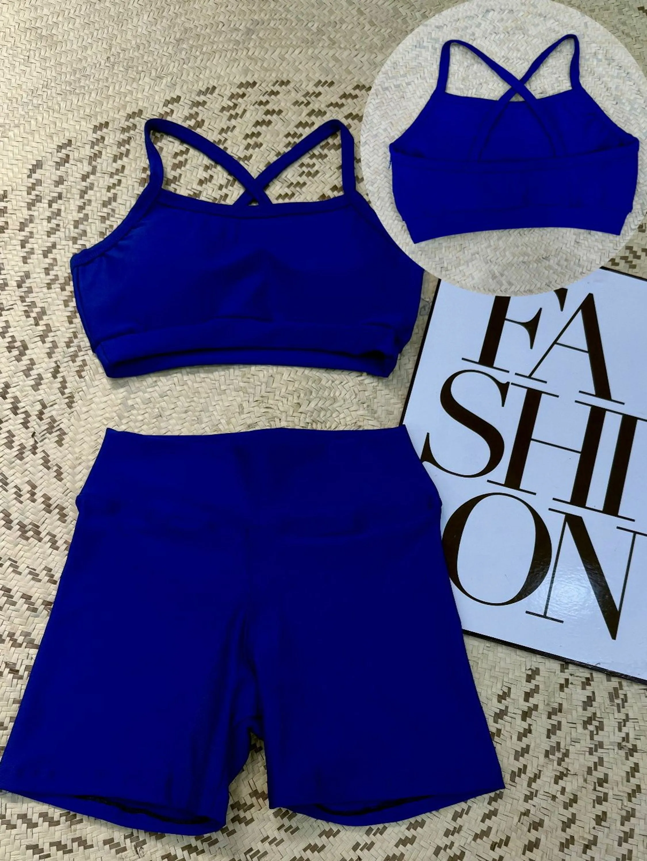Conjunto fitness short+top