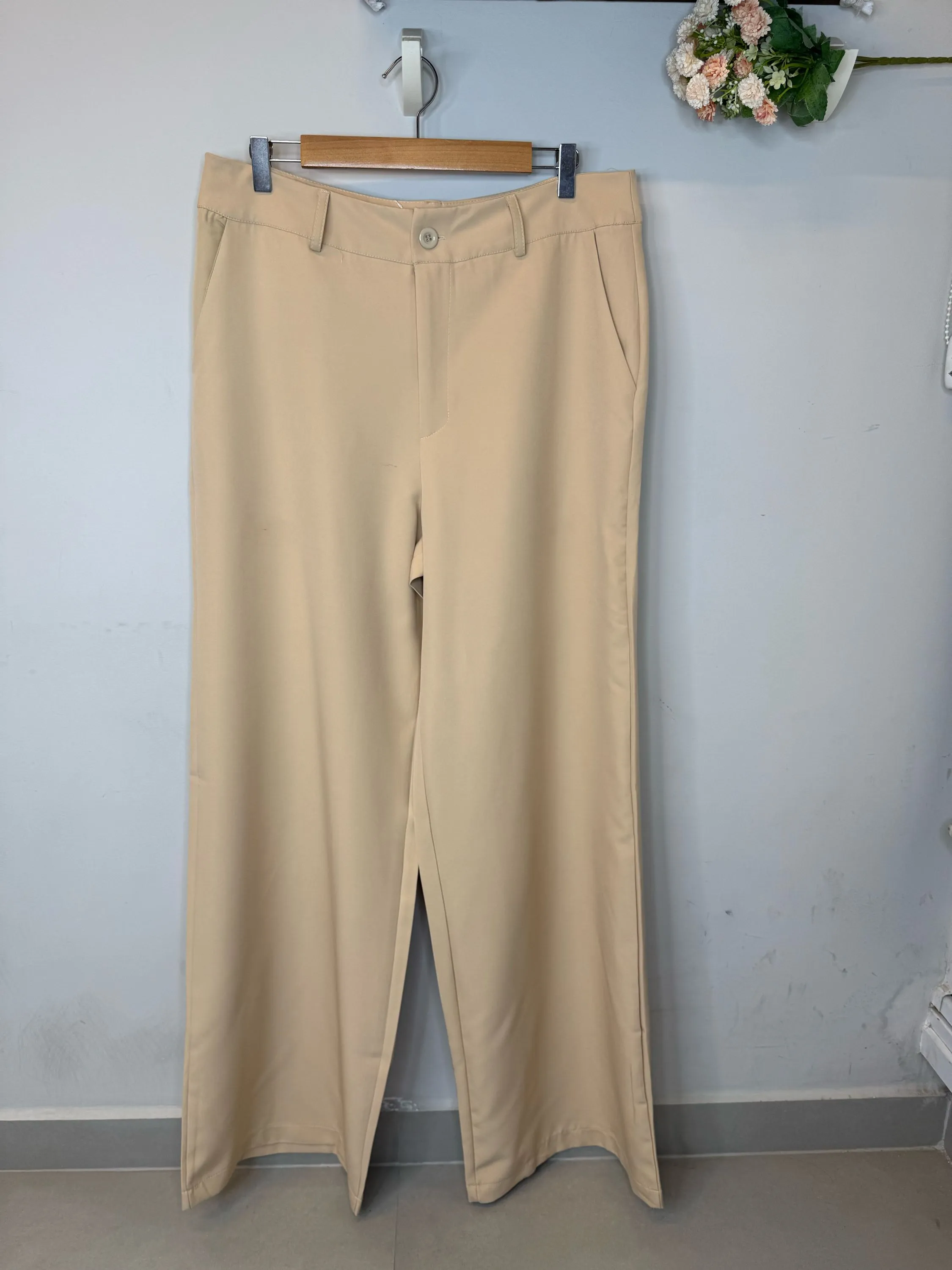 Calça plus size alfaiataria feminina linda bella