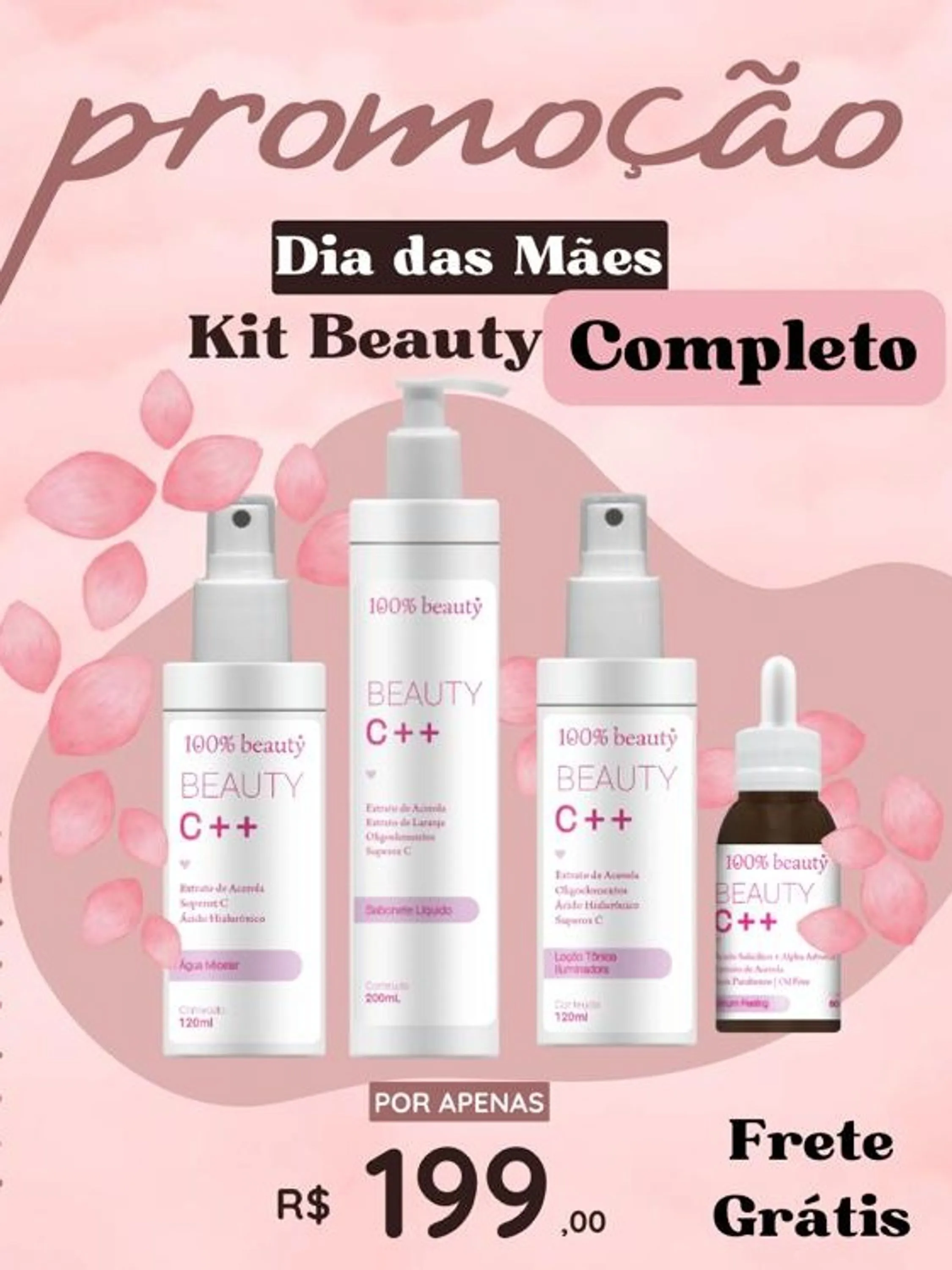 Kit Completo Promocional Dia das Mães