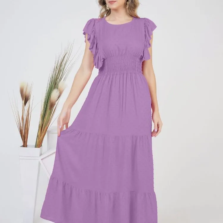 Vestido longo moda feminina