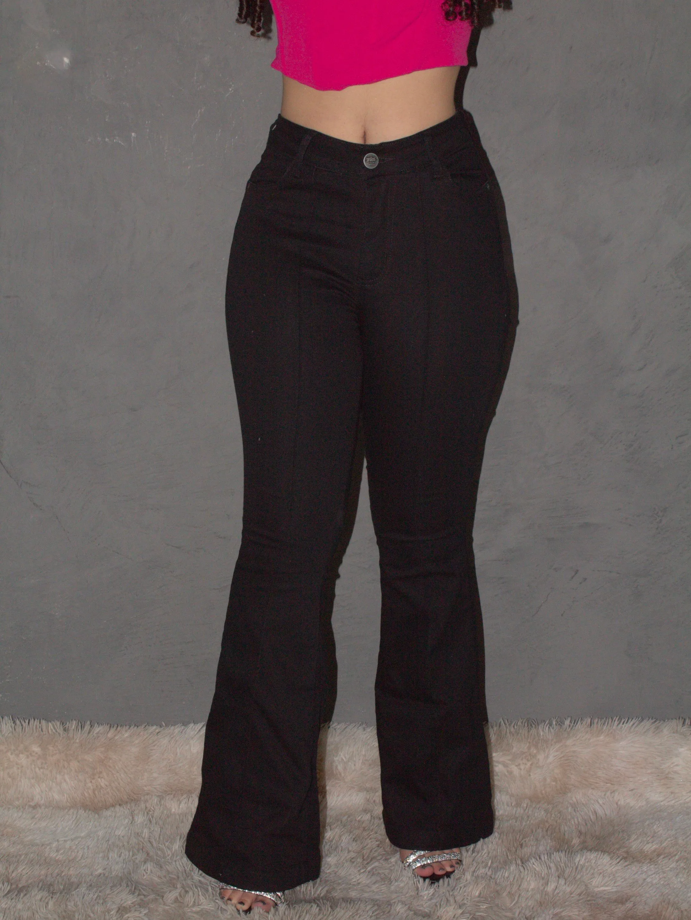 Calça Flare Preta Premium 2144