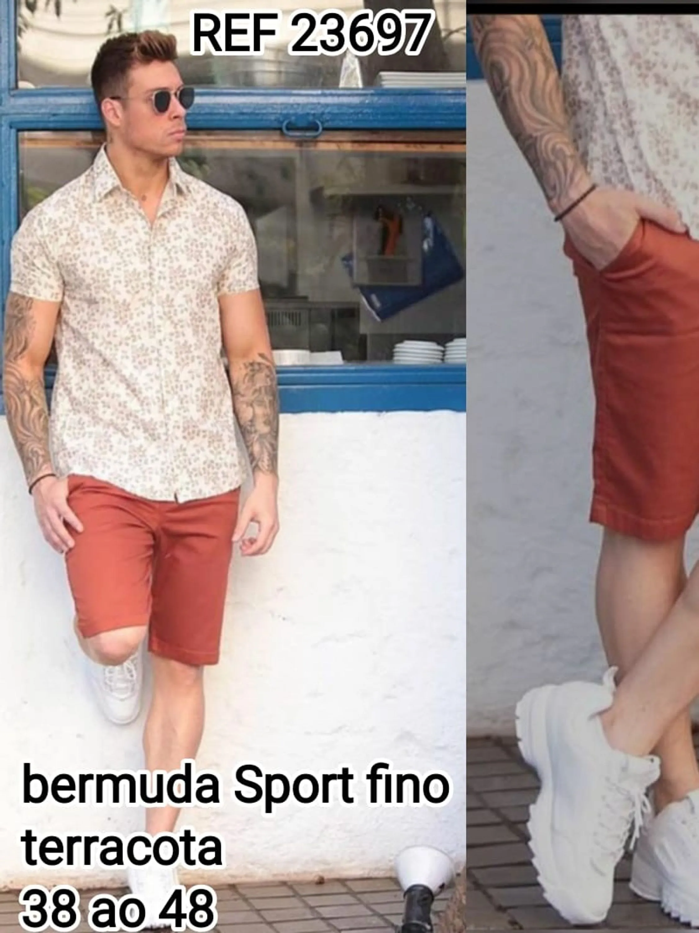 Bermuda sport fino Masc