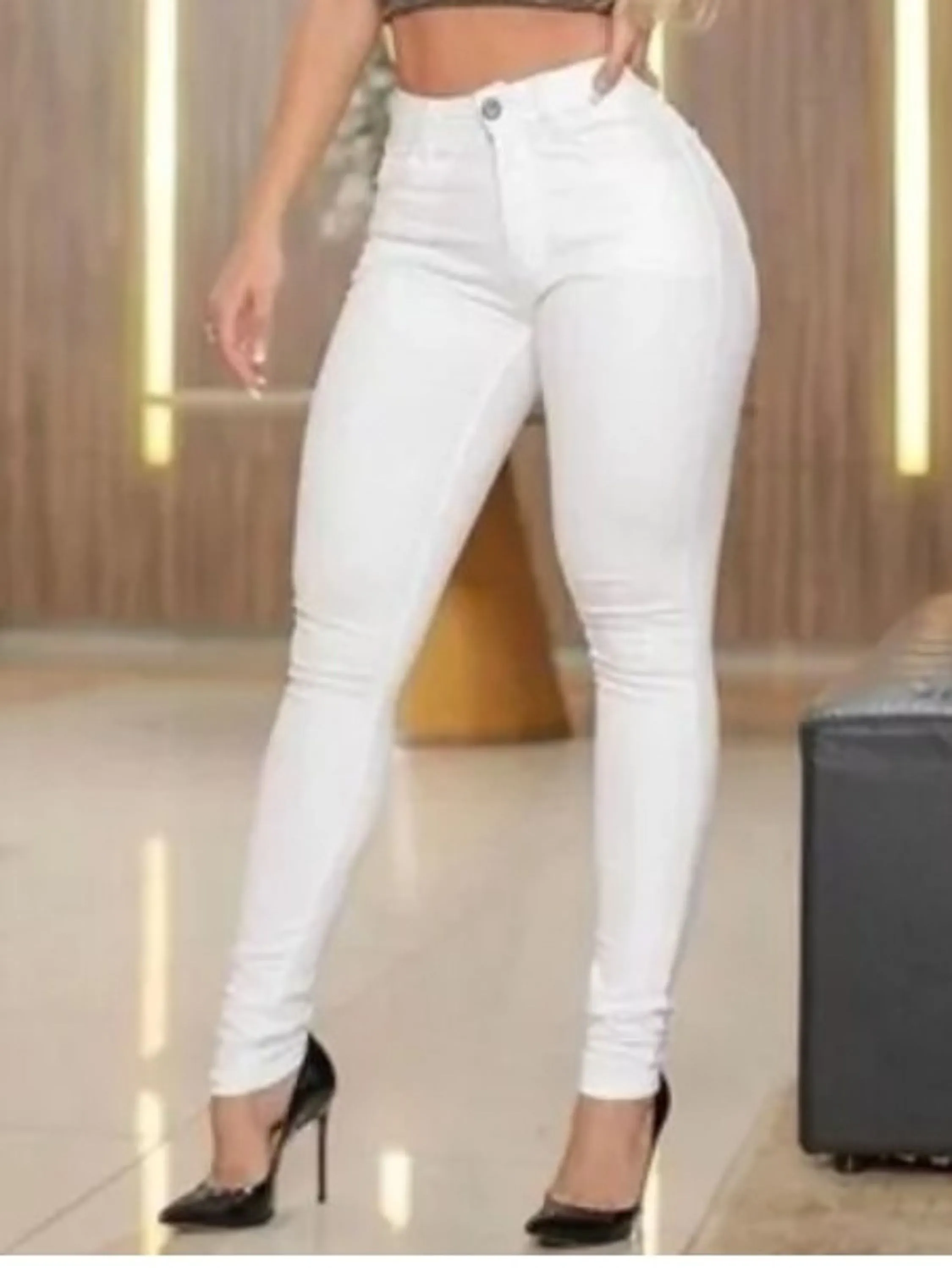 Calça fem skinny