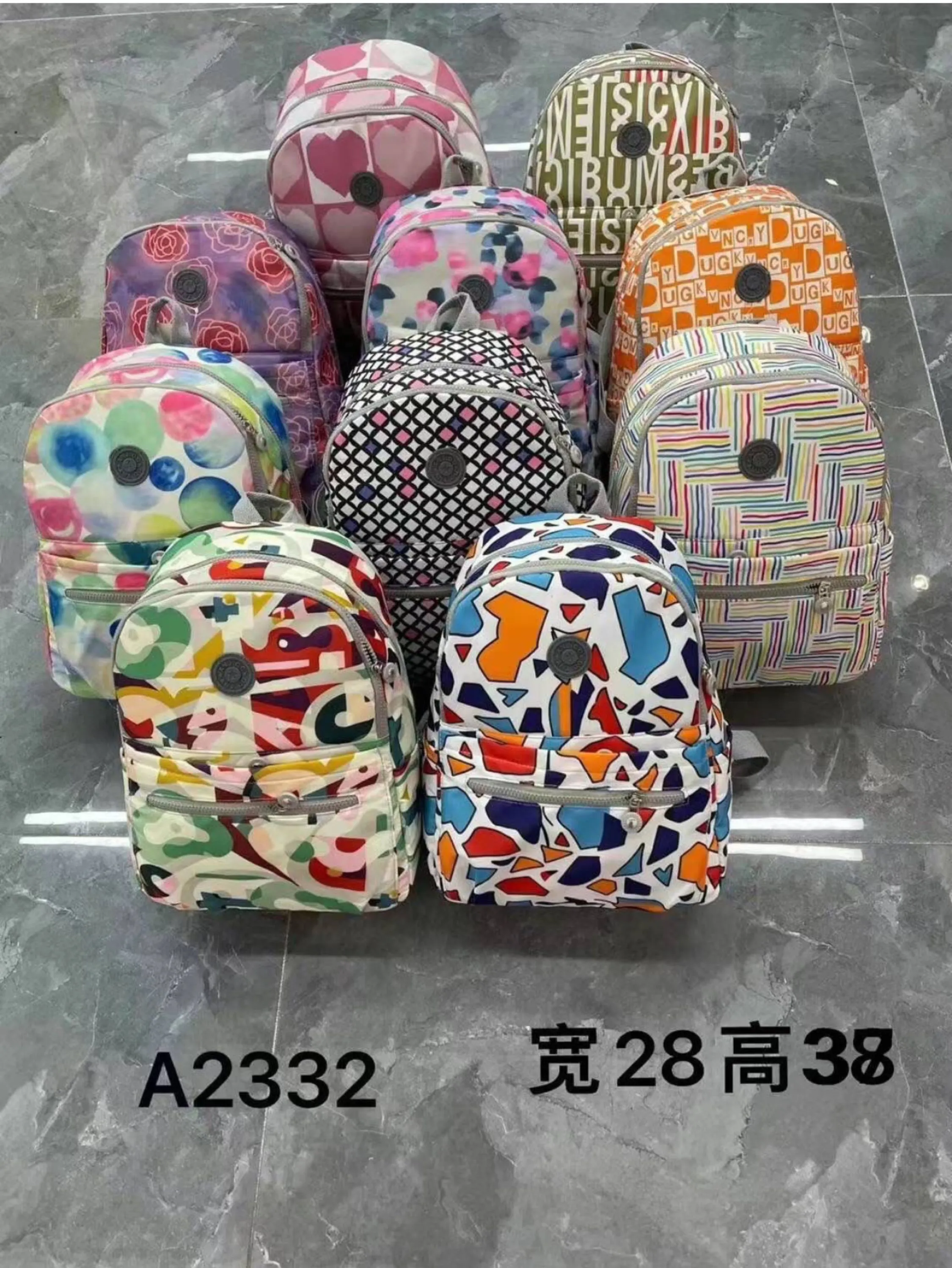 Mochila impermeável múltiplas cores