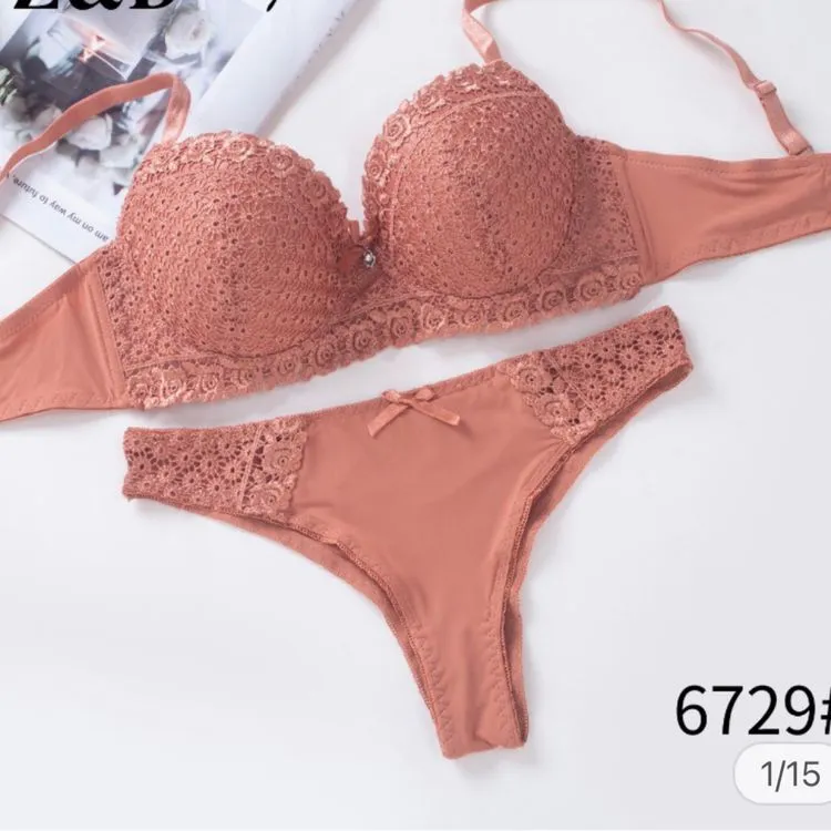 PROMOÇÃO Afanda: 6929- Conjunto lingerie com renda