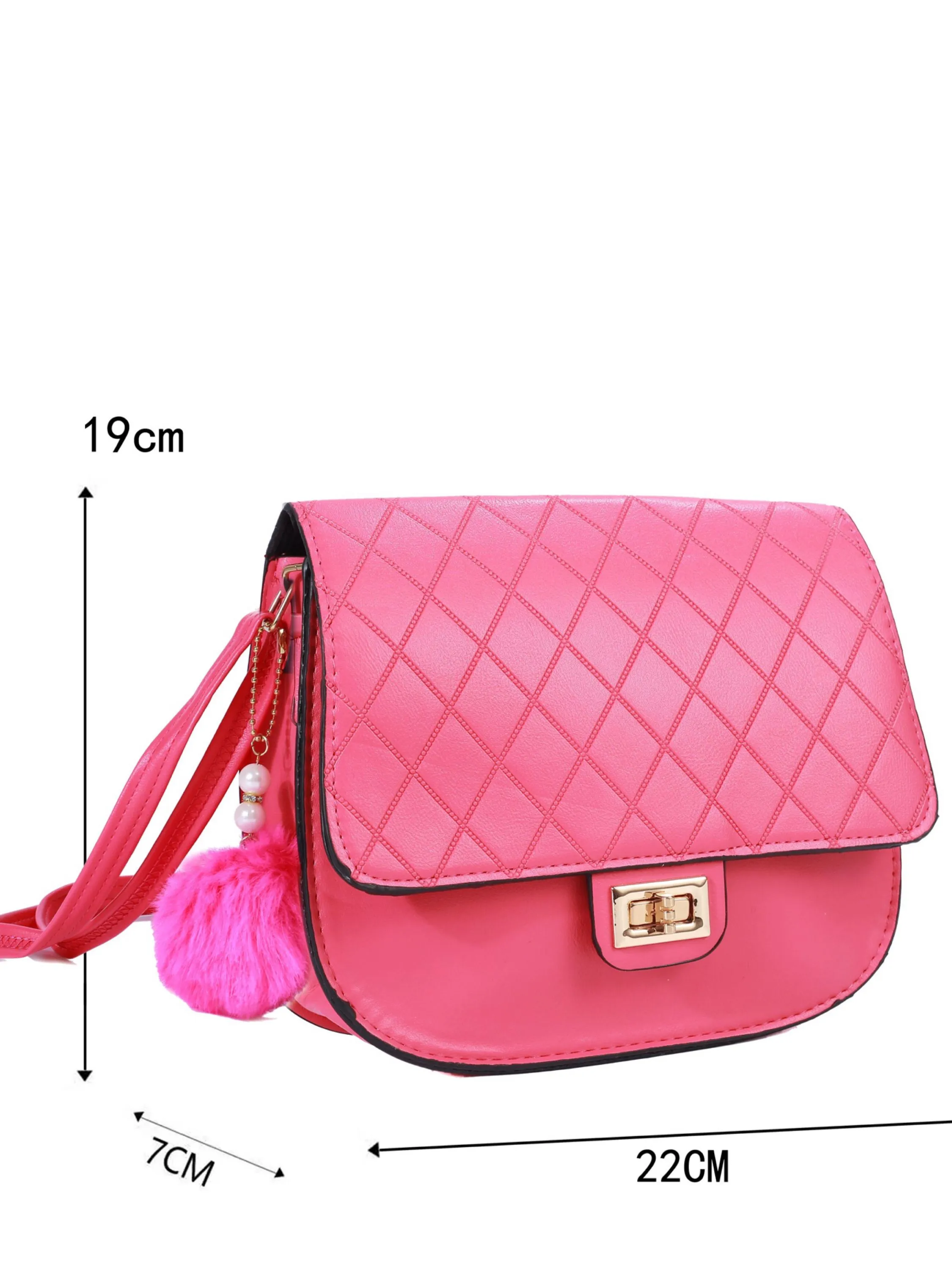 Bolsa feminina transversal(J202)