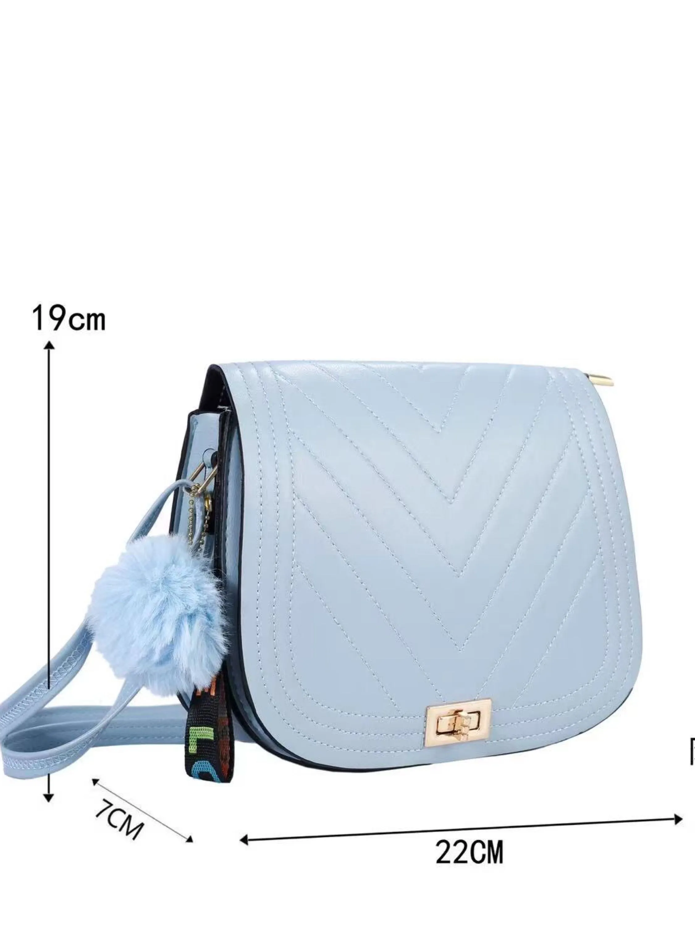 Bolsa feminina transversal (J208)