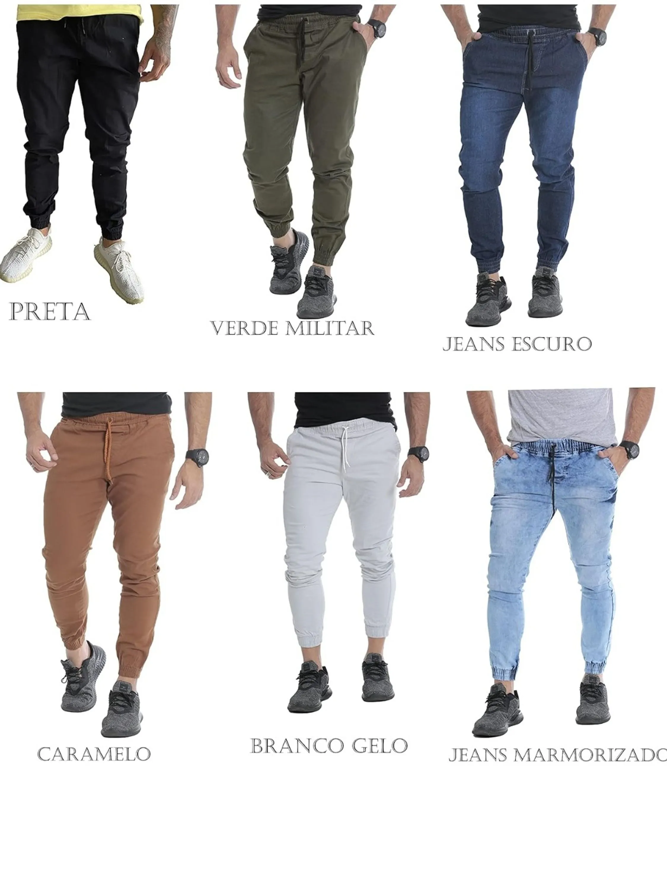 Calça jogar masculino